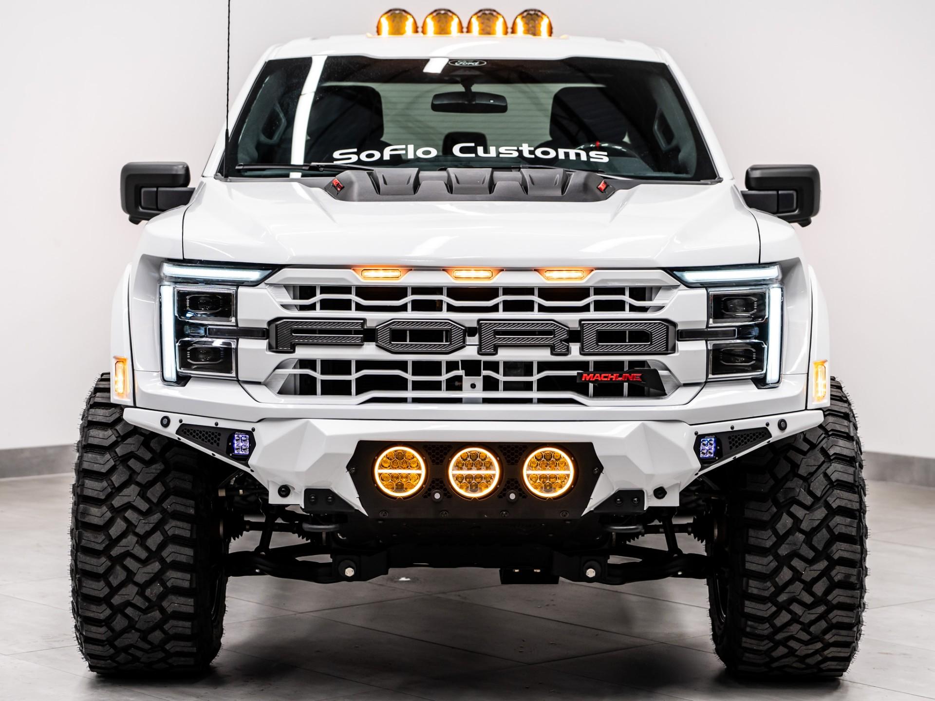 2025 FORD F-150 4X4 LARIAT in White, photo 2 of 5