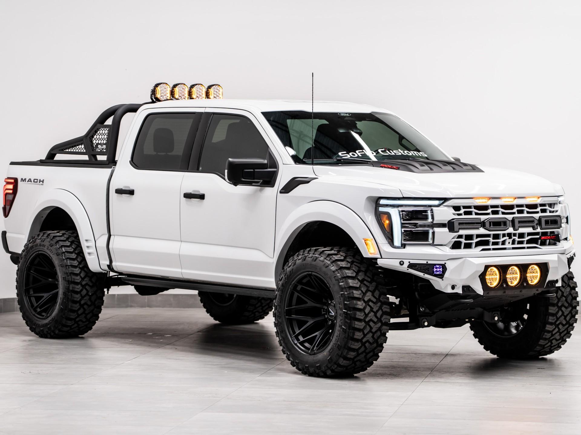 2025 FORD F-150 4X4 LARIAT in White, photo 3 of 5