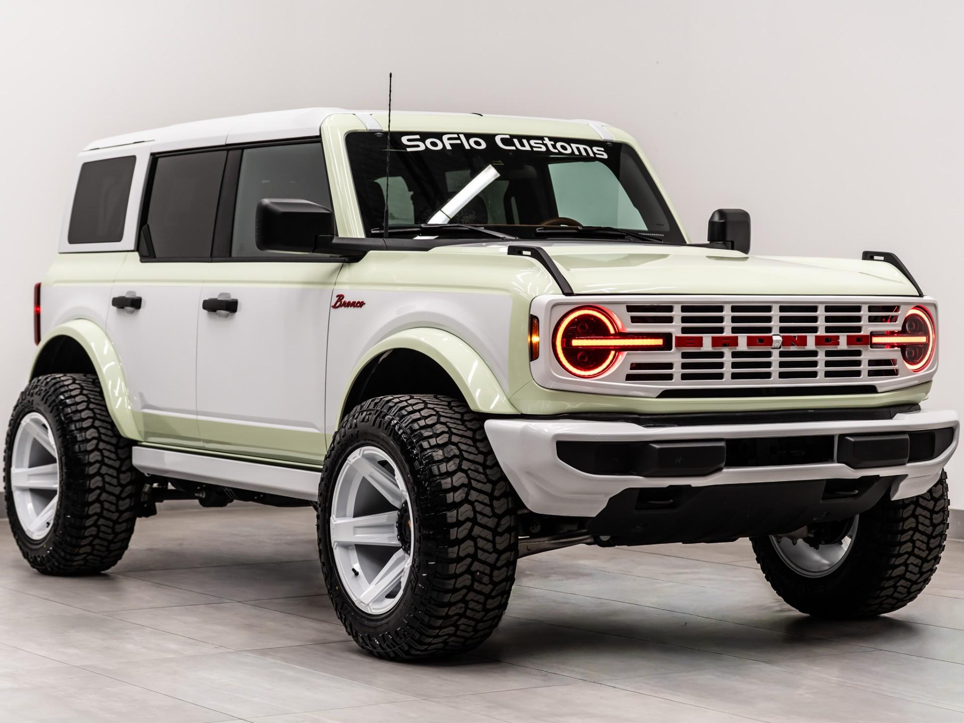 2025 FORD BRONCO 4X4 in Green, photo 5 of 60