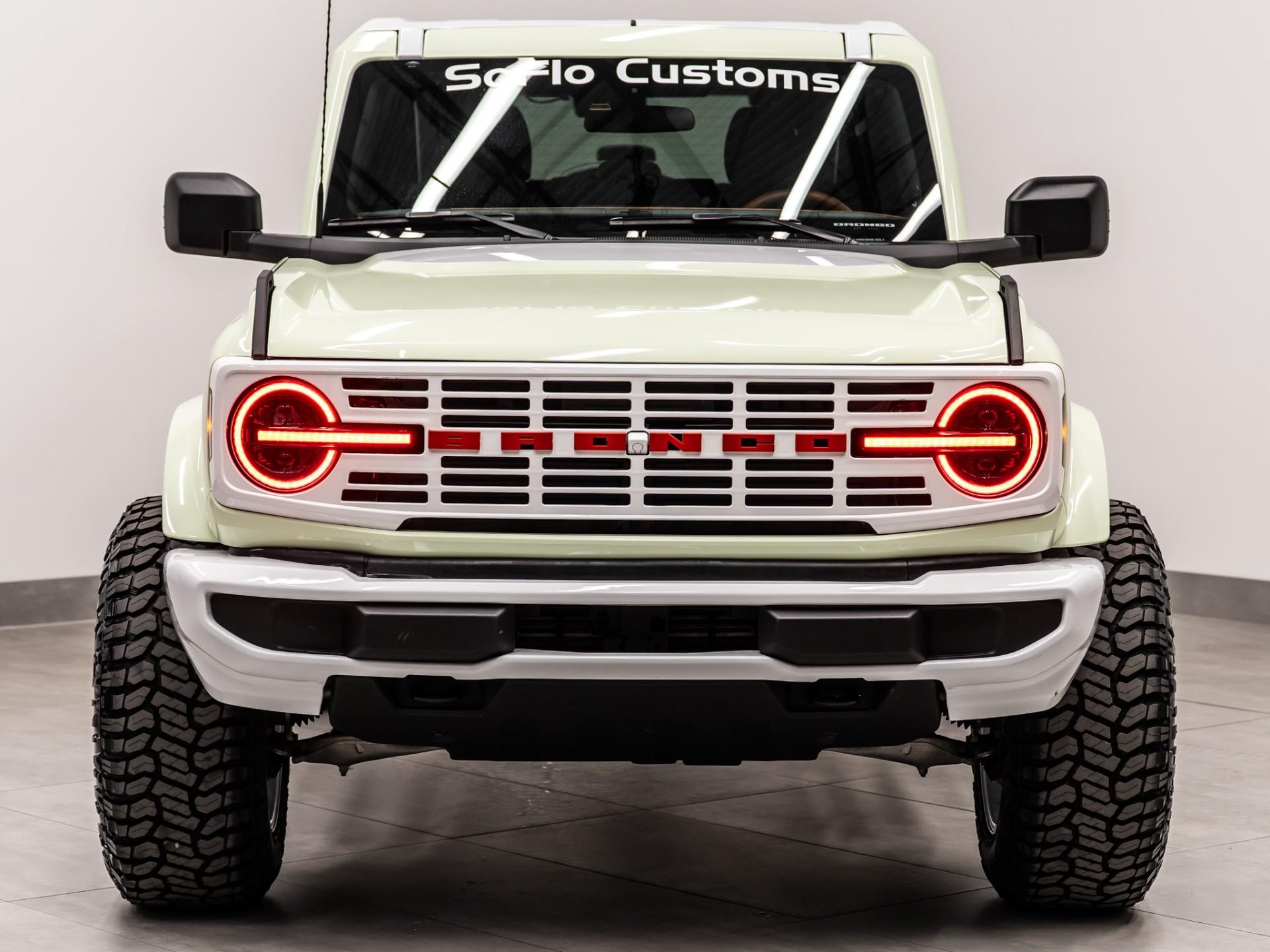 2025 FORD BRONCO 4X4 in Green, photo 4 of 60