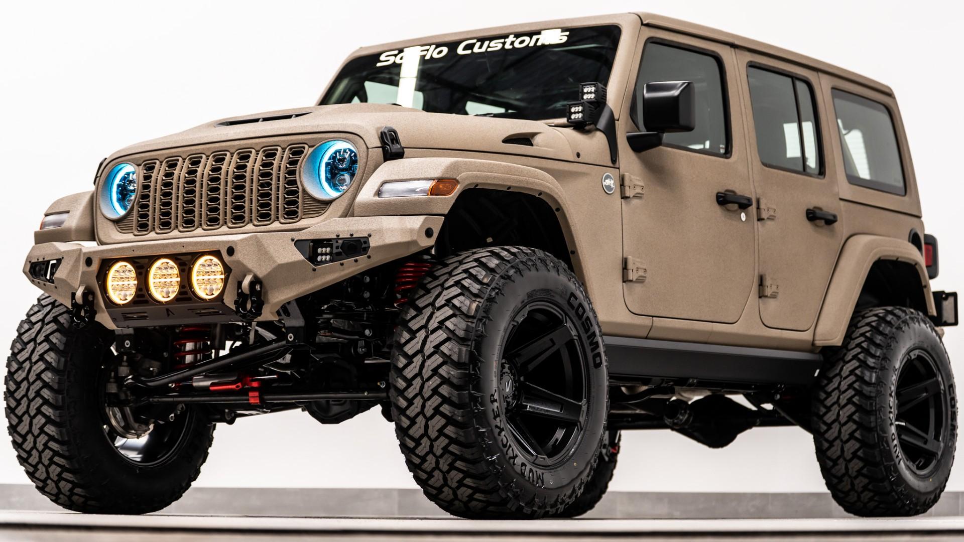 2026 JEEP WRANGLER 4X4 in Tan, photo 22 of 59