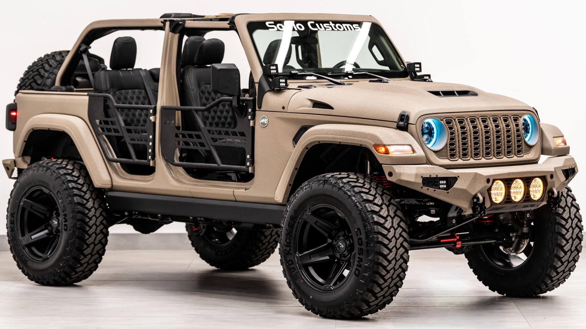 2026 JEEP WRANGLER 4X4 in Tan, photo 29 of 59