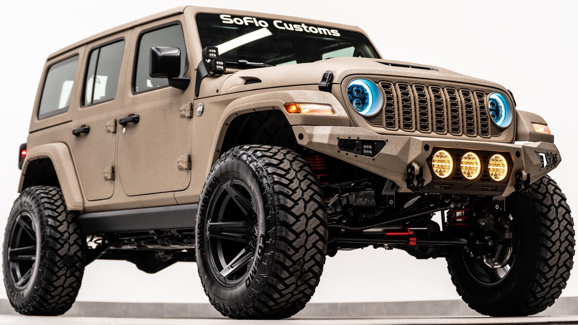 2026 JEEP WRANGLER 4X4 in Tan, photo 7 of 59