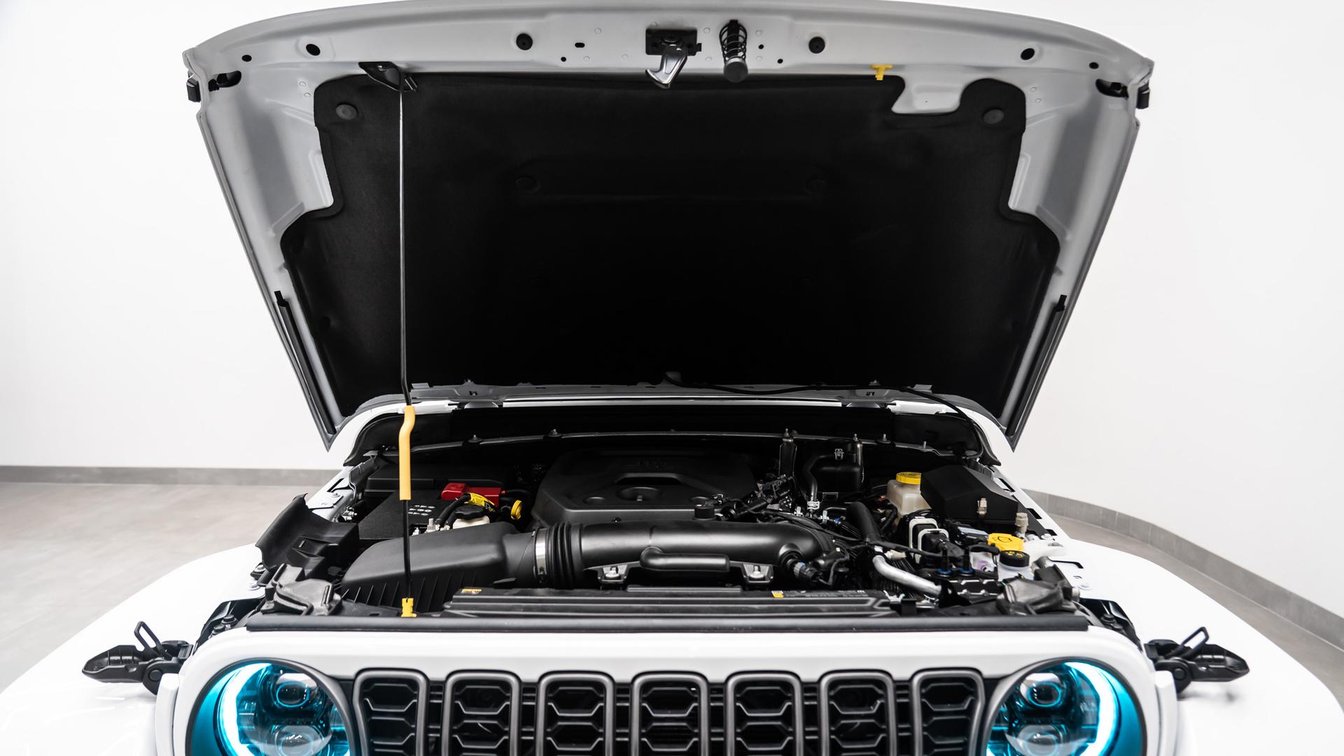 2026 JEEP WRANGLER 4X4 in White, photo 55 of 59