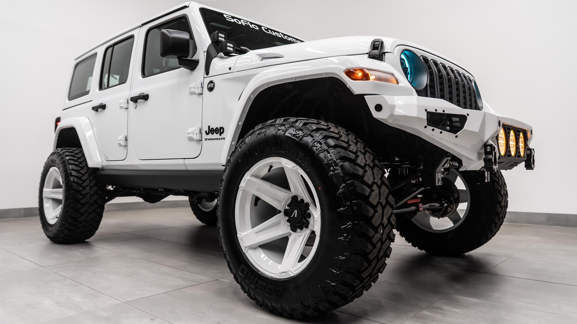 2026 JEEP WRANGLER 4X4 in White, photo 51 of 59