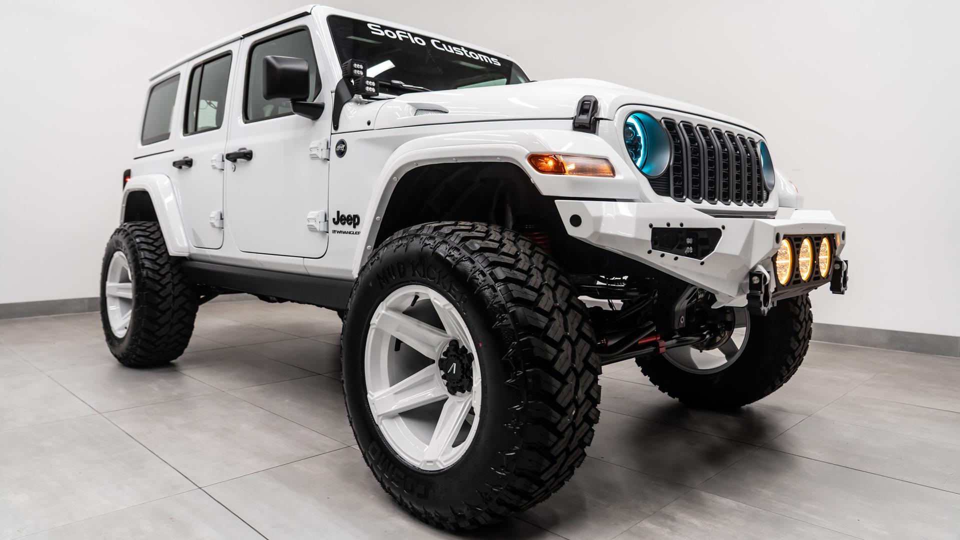 2026 JEEP WRANGLER 4X4 in White, photo 53 of 59