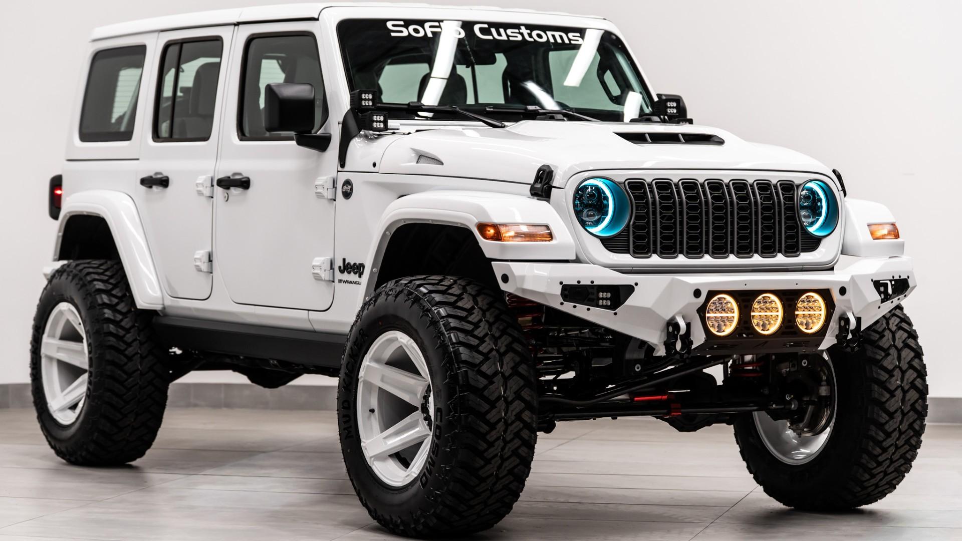 2026 JEEP WRANGLER 4X4 in White, photo 46 of 59