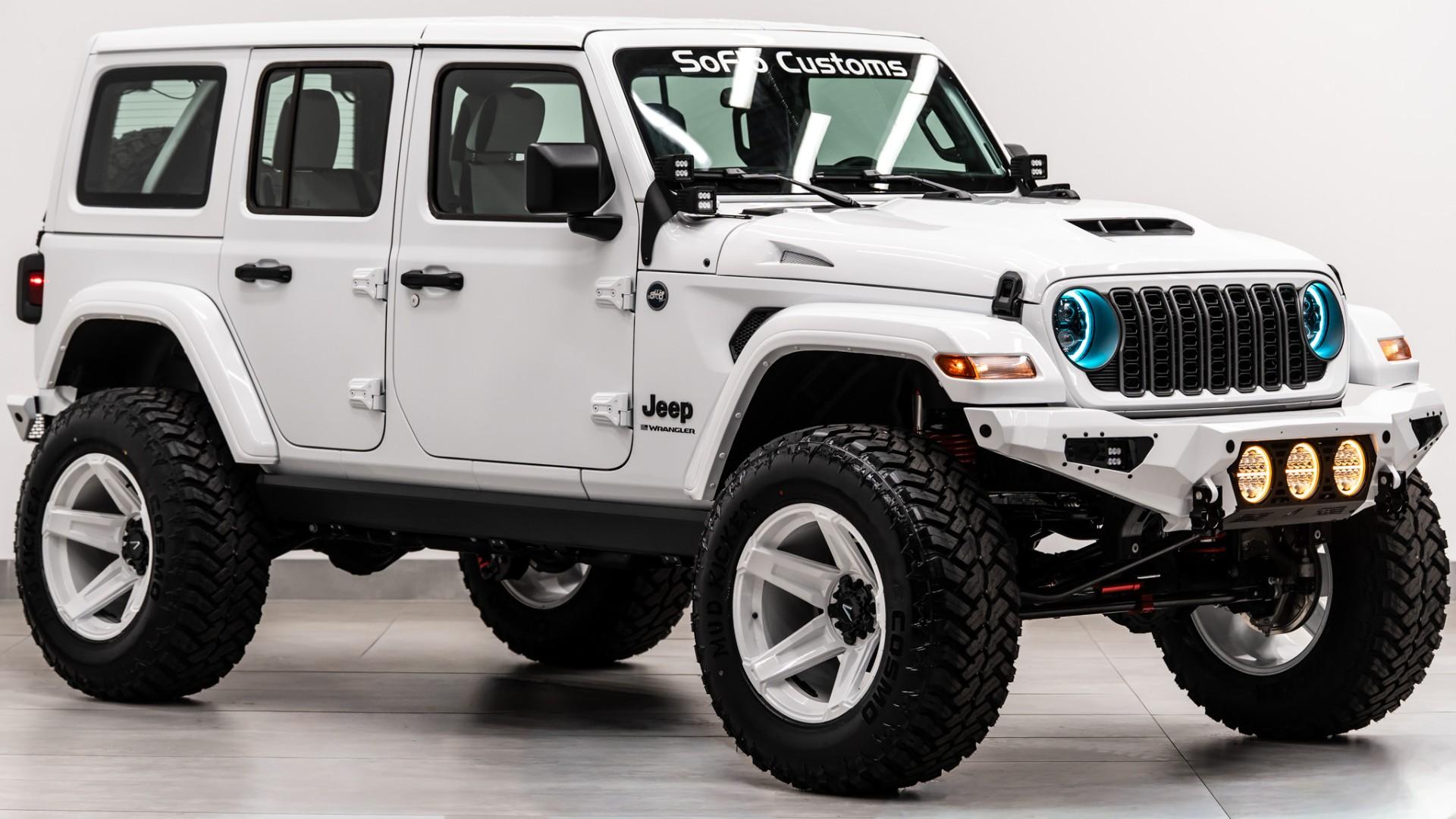 2026 JEEP WRANGLER 4X4 in White, photo 11 of 59