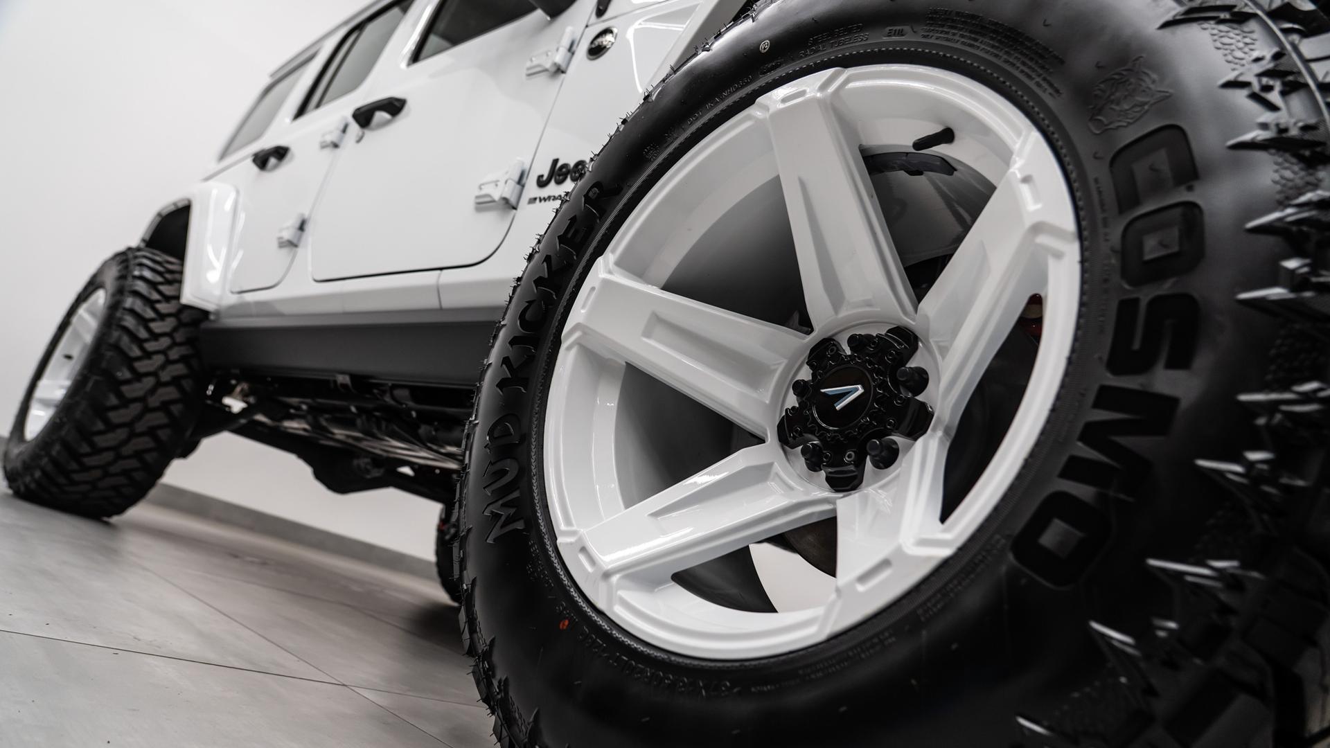 2026 JEEP WRANGLER 4X4 in White, photo 41 of 60