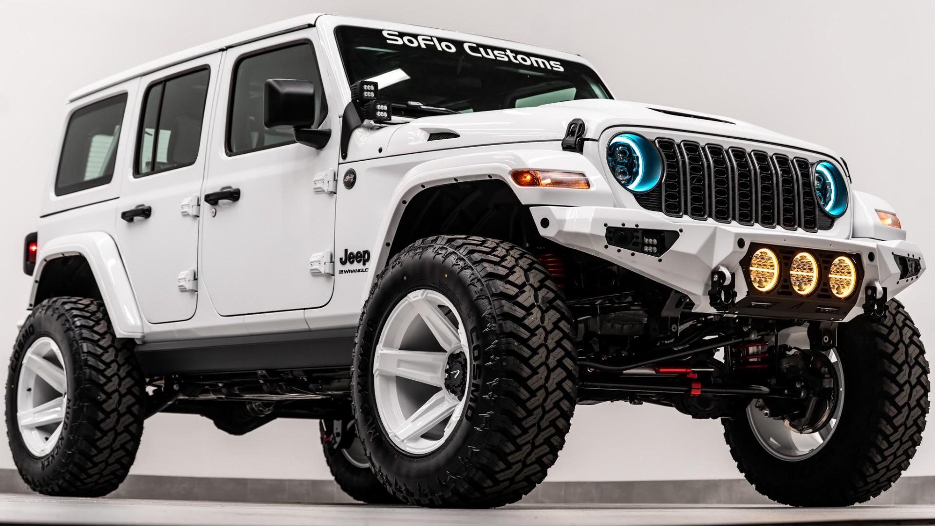 2026 JEEP WRANGLER 4X4 in White, photo 45 of 60