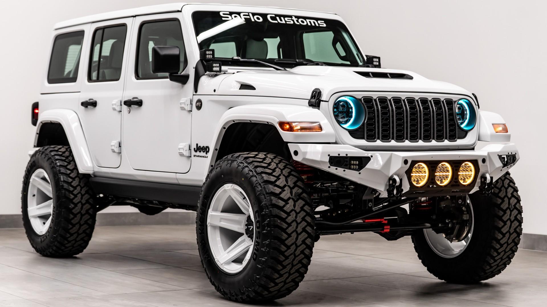 2026 JEEP WRANGLER 4X4 in White, photo 5 of 60