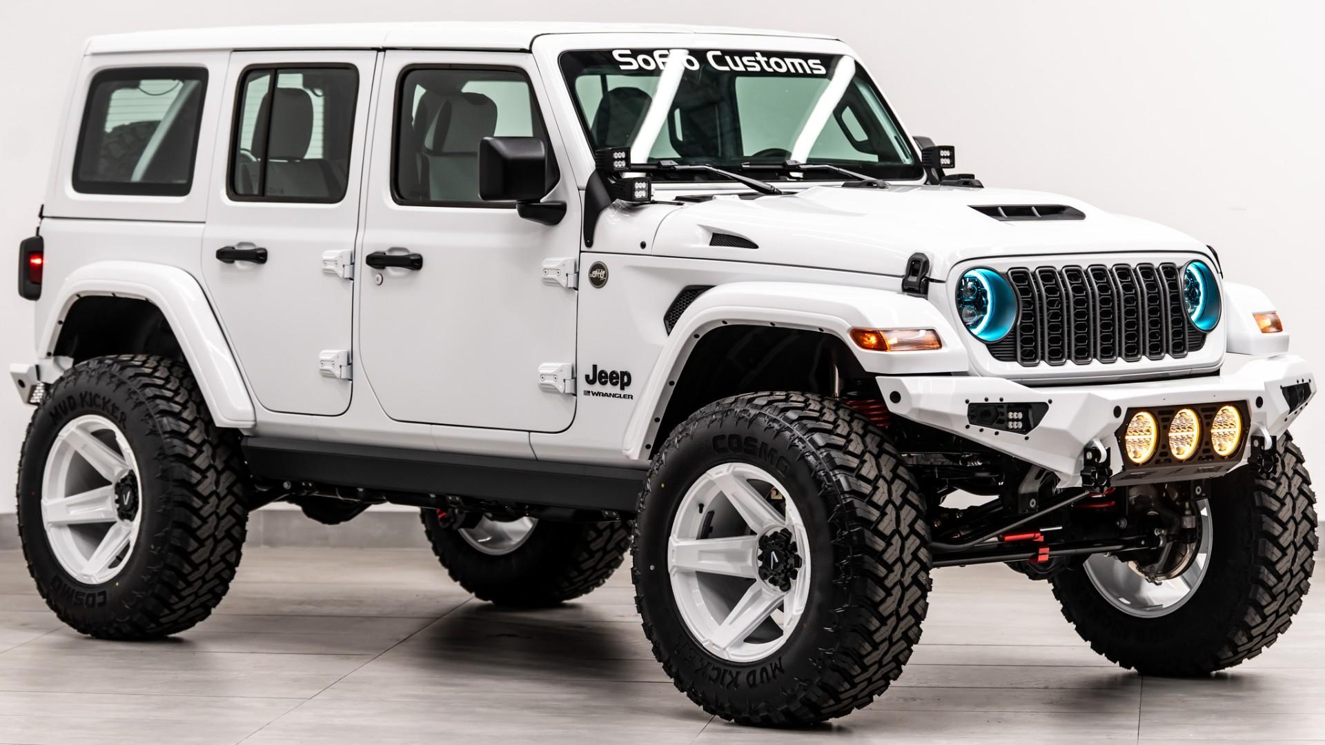 2026 JEEP WRANGLER 4X4 in White, photo 6 of 60