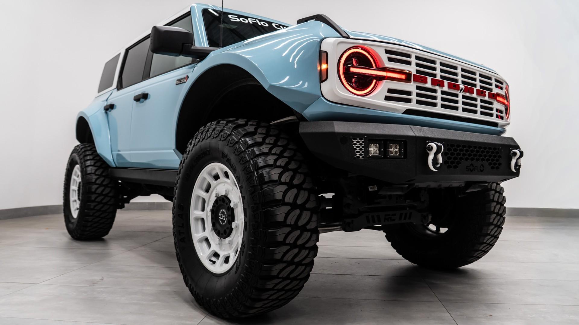 2024 FORD BRONCO 4X4 in Baby Blue, photo 38 of 60