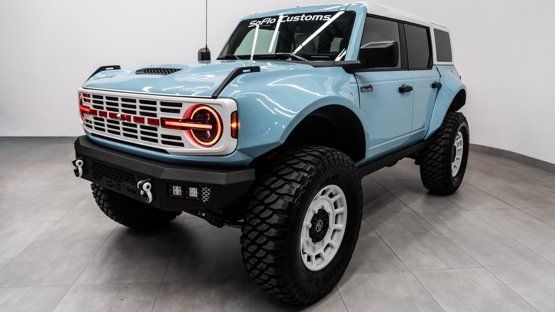 2024 FORD BRONCO 4X4 in Baby Blue, photo 40 of 60