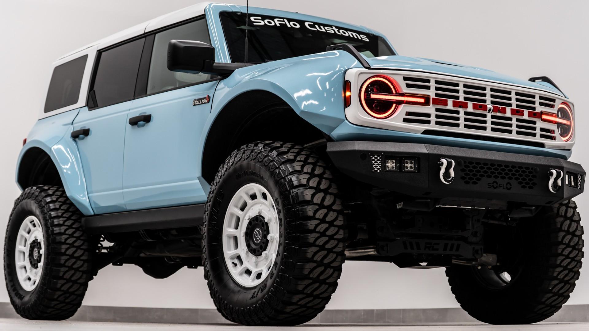 2024 FORD BRONCO 4X4 in Baby Blue, photo 52 of 60