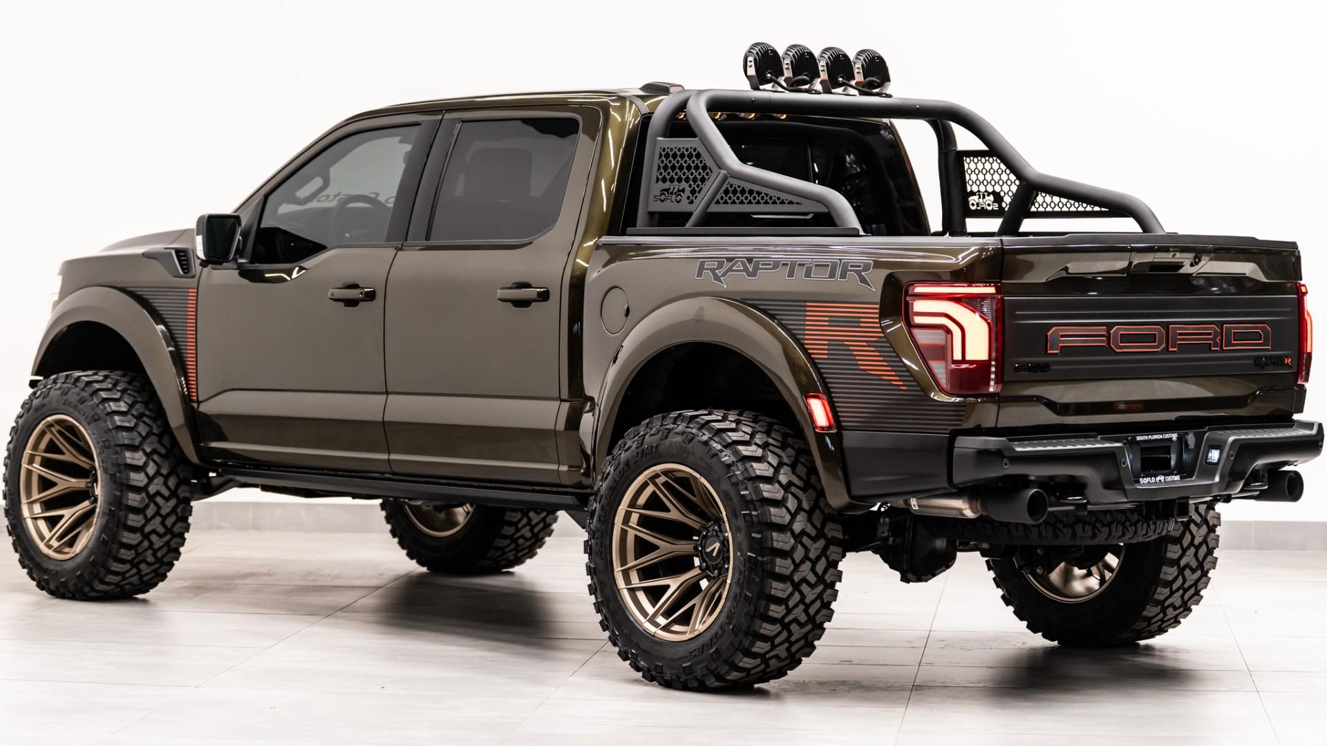 2025 FORD F-150 RAPTOR R in Shelter Green, photo 10 of 60