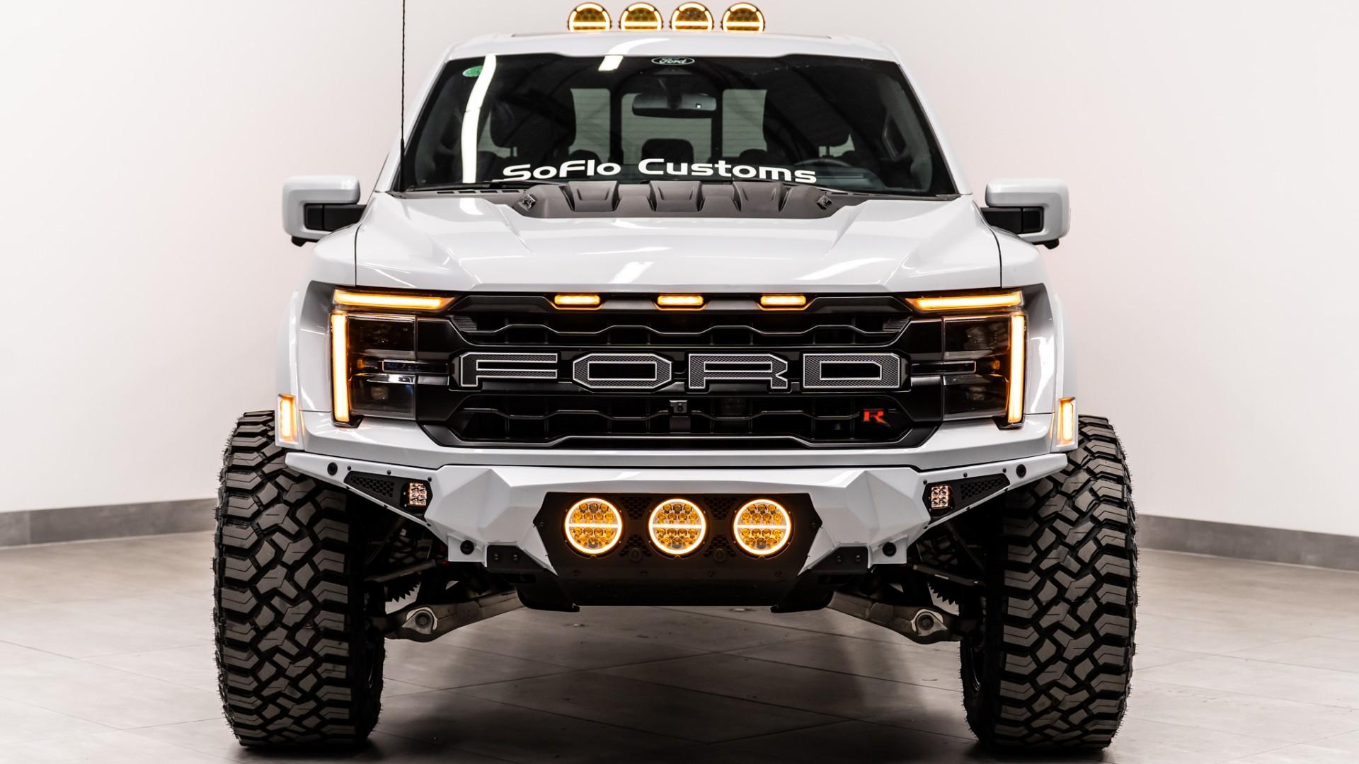 2025 FORD F-150 RAPTOR R in White, photo 4 of 56