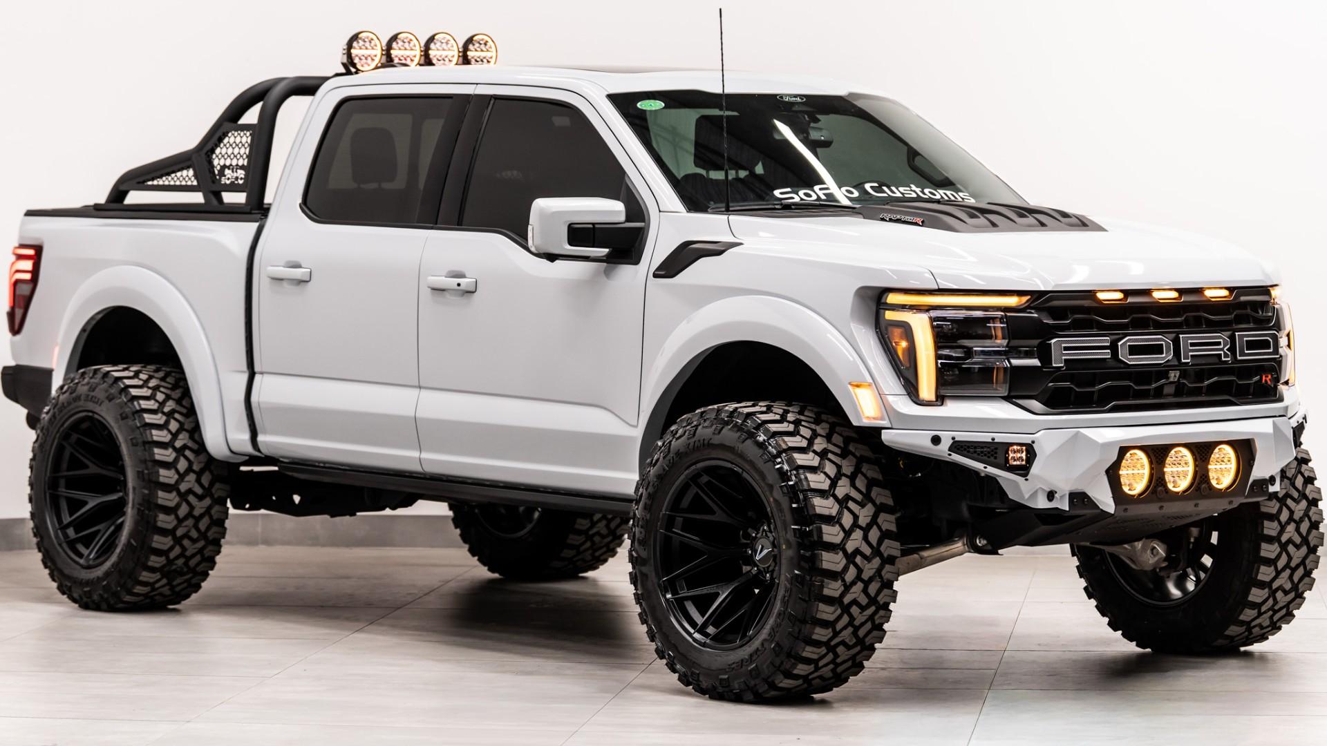 2025 FORD F-150 RAPTOR R in White, photo 6 of 56