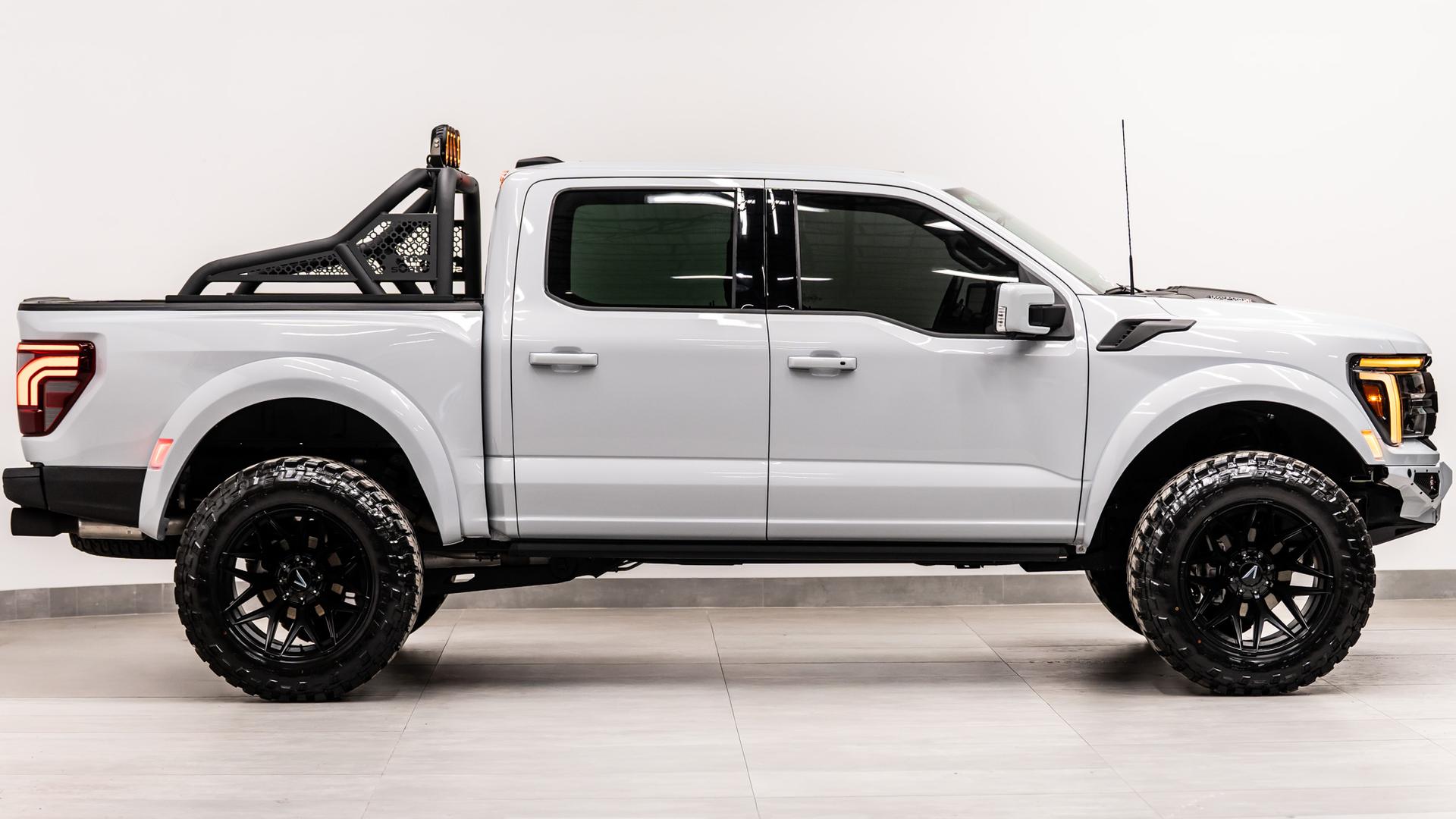 2025 FORD F-150 RAPTOR R in White, photo 7 of 56