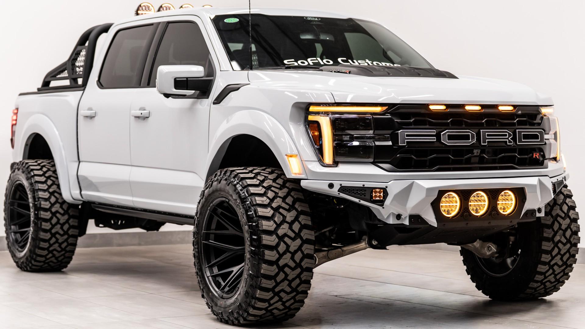 2025 FORD F-150 RAPTOR R in White, photo 5 of 56