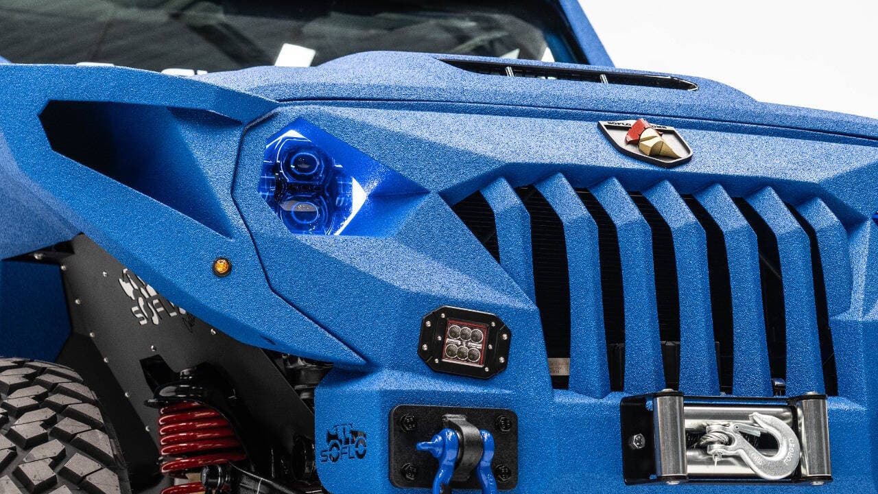 2023 JEEP GLADIATOR in Pepsi Blue, photo 16 of 25