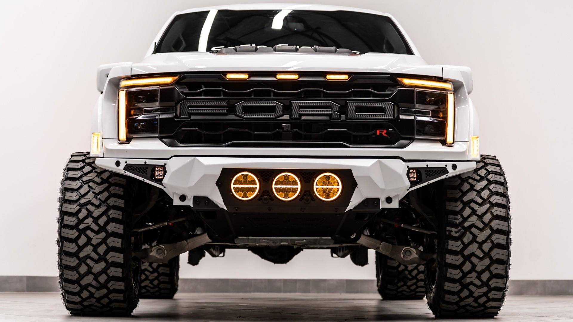 2024 FORD F-150 RAPTOR R in White, photo 7 of 60
