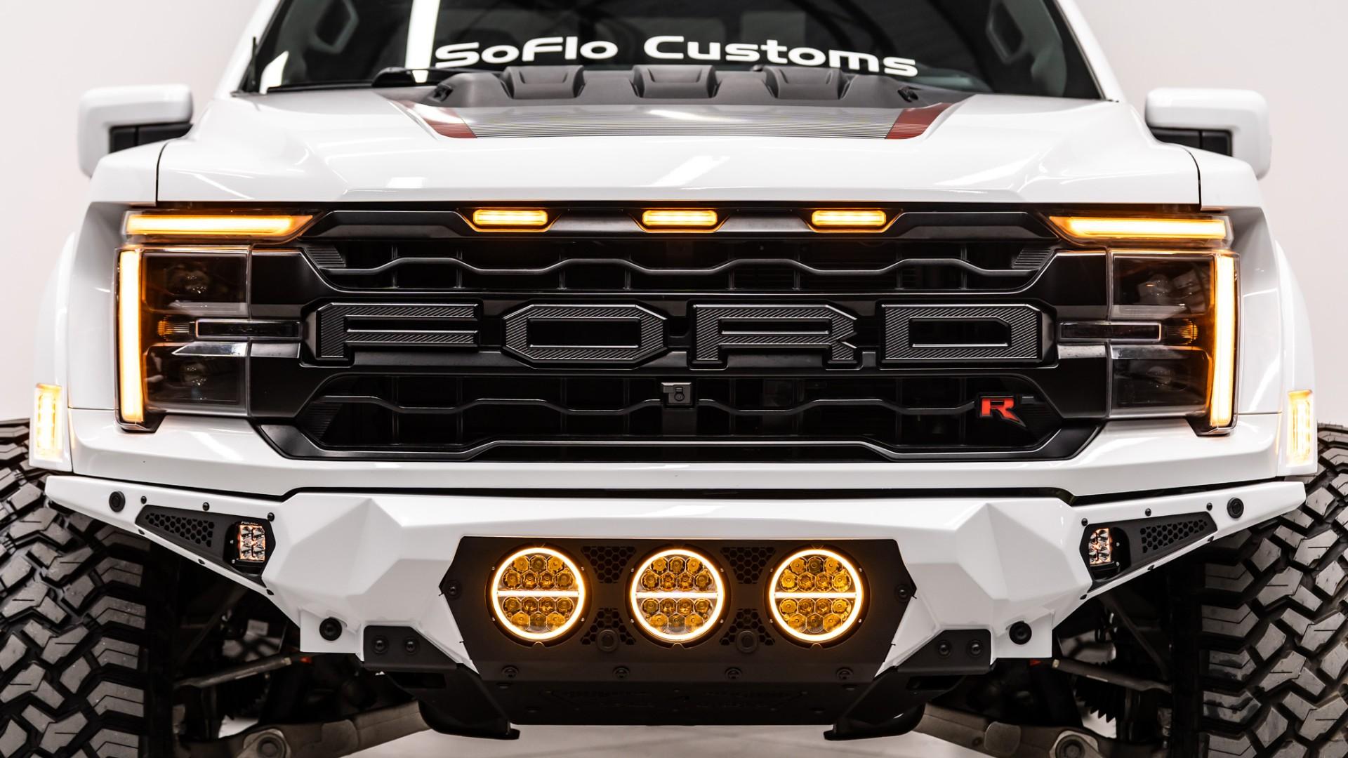 2024 FORD F-150 RAPTOR R in White, photo 8 of 60