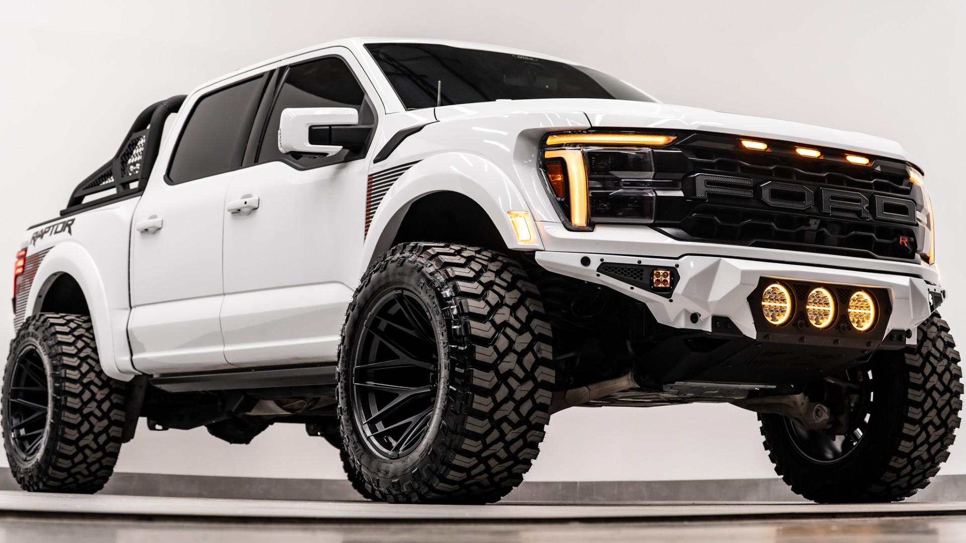 2024 FORD F-150 RAPTOR R in White, photo 10 of 60