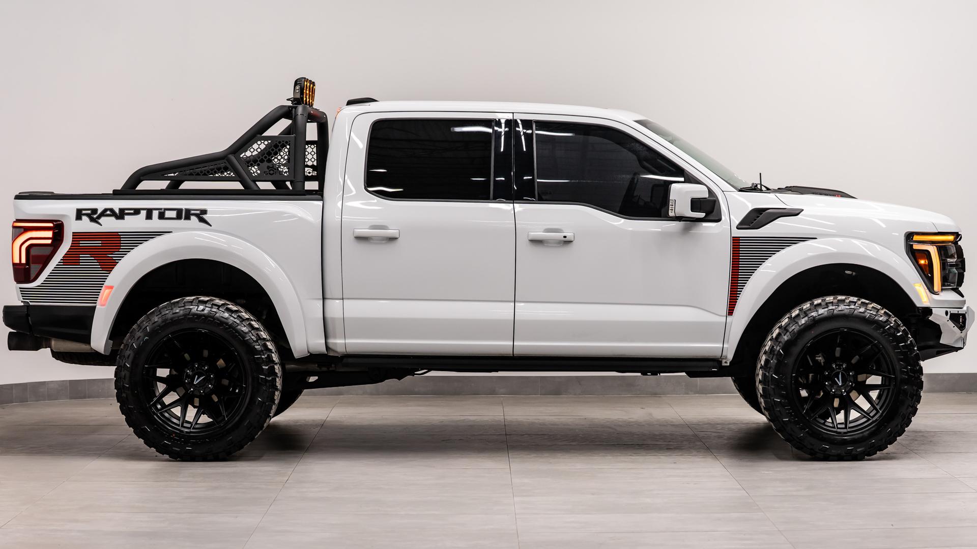 2024 FORD F-150 RAPTOR R in White, photo 11 of 60