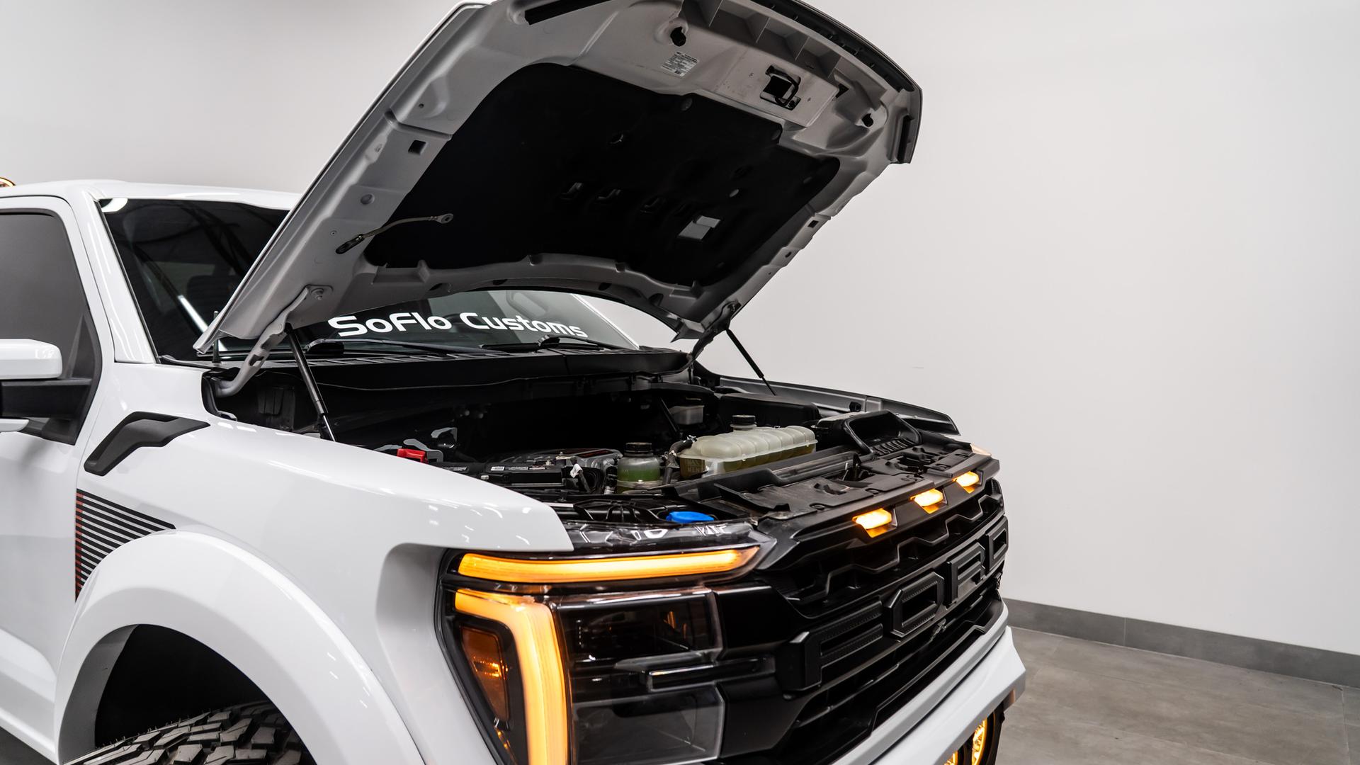 2024 FORD F-150 RAPTOR R in White, photo 49 of 60