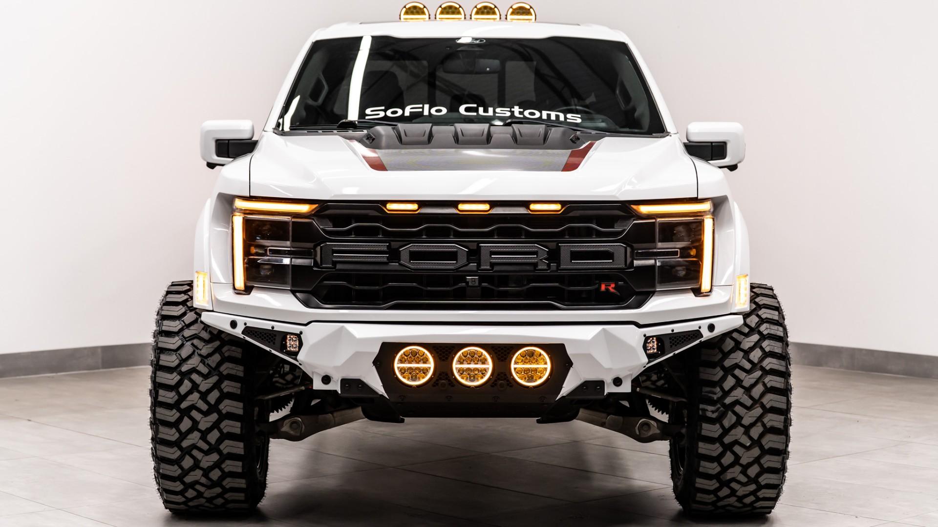 2024 FORD F-150 RAPTOR R in White, photo 2 of 60