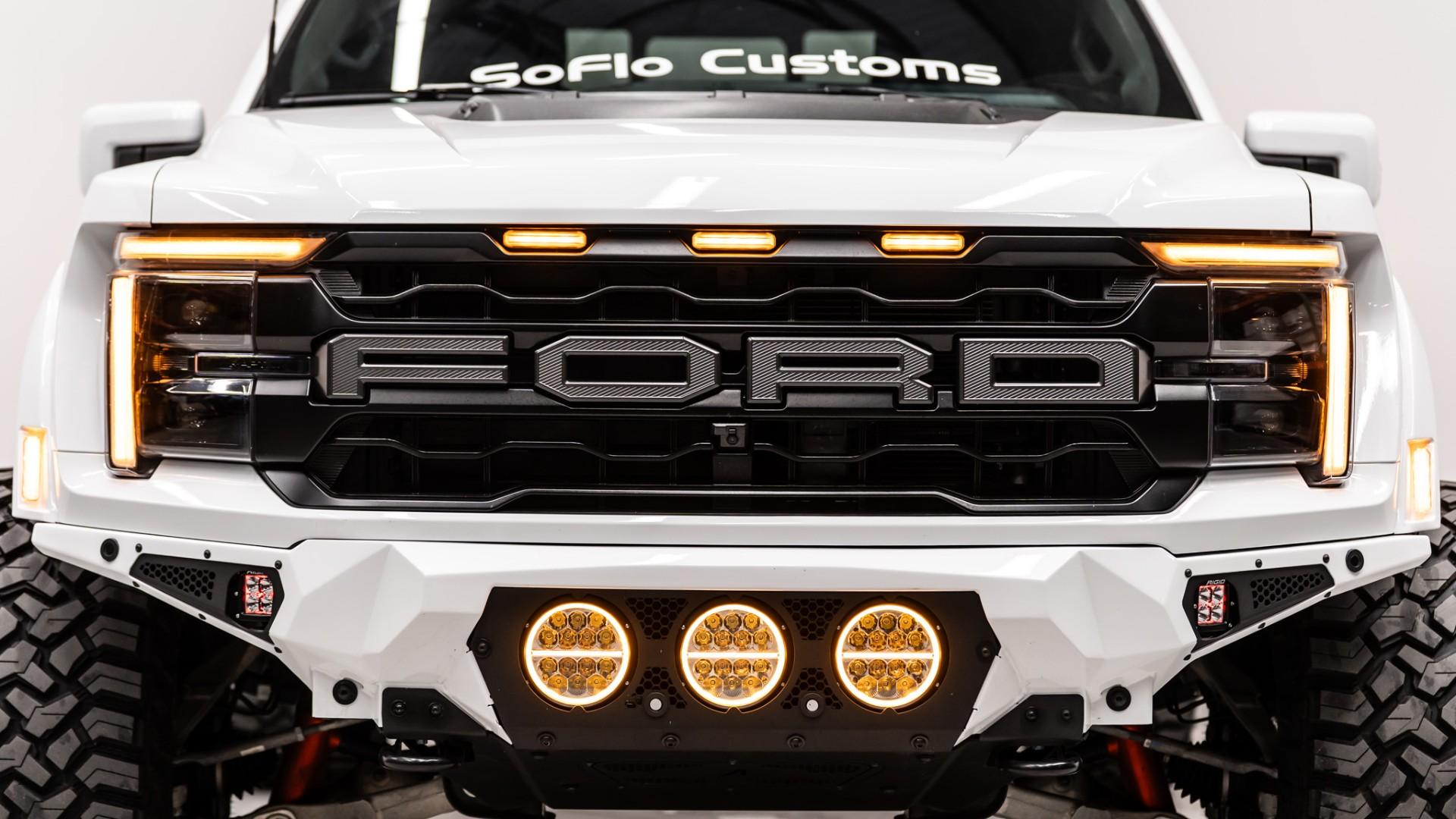 2025 FORD F-150 RAPTOR in White, photo 6 of 57