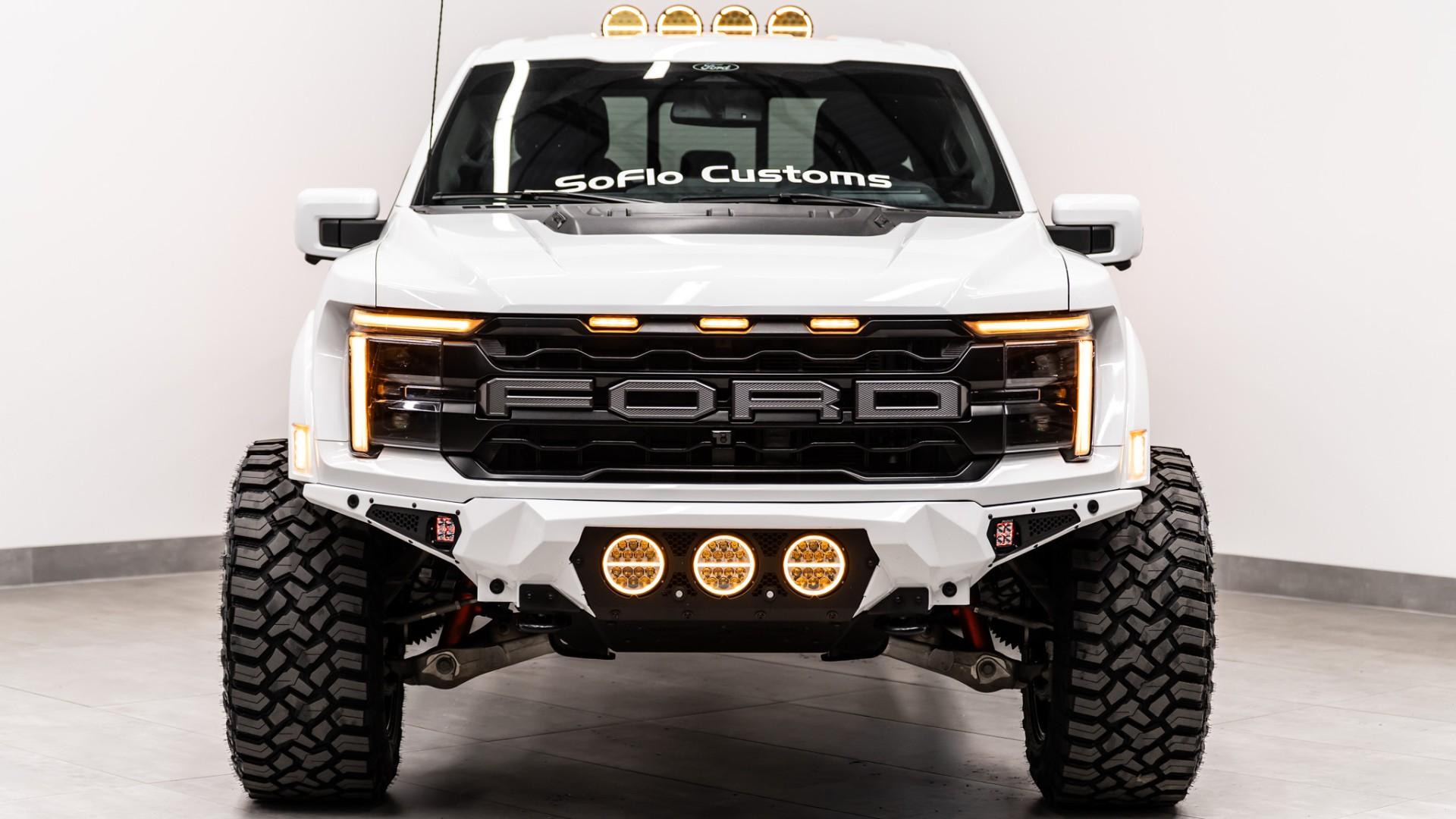 2025 FORD F-150 RAPTOR in White, photo 2 of 57