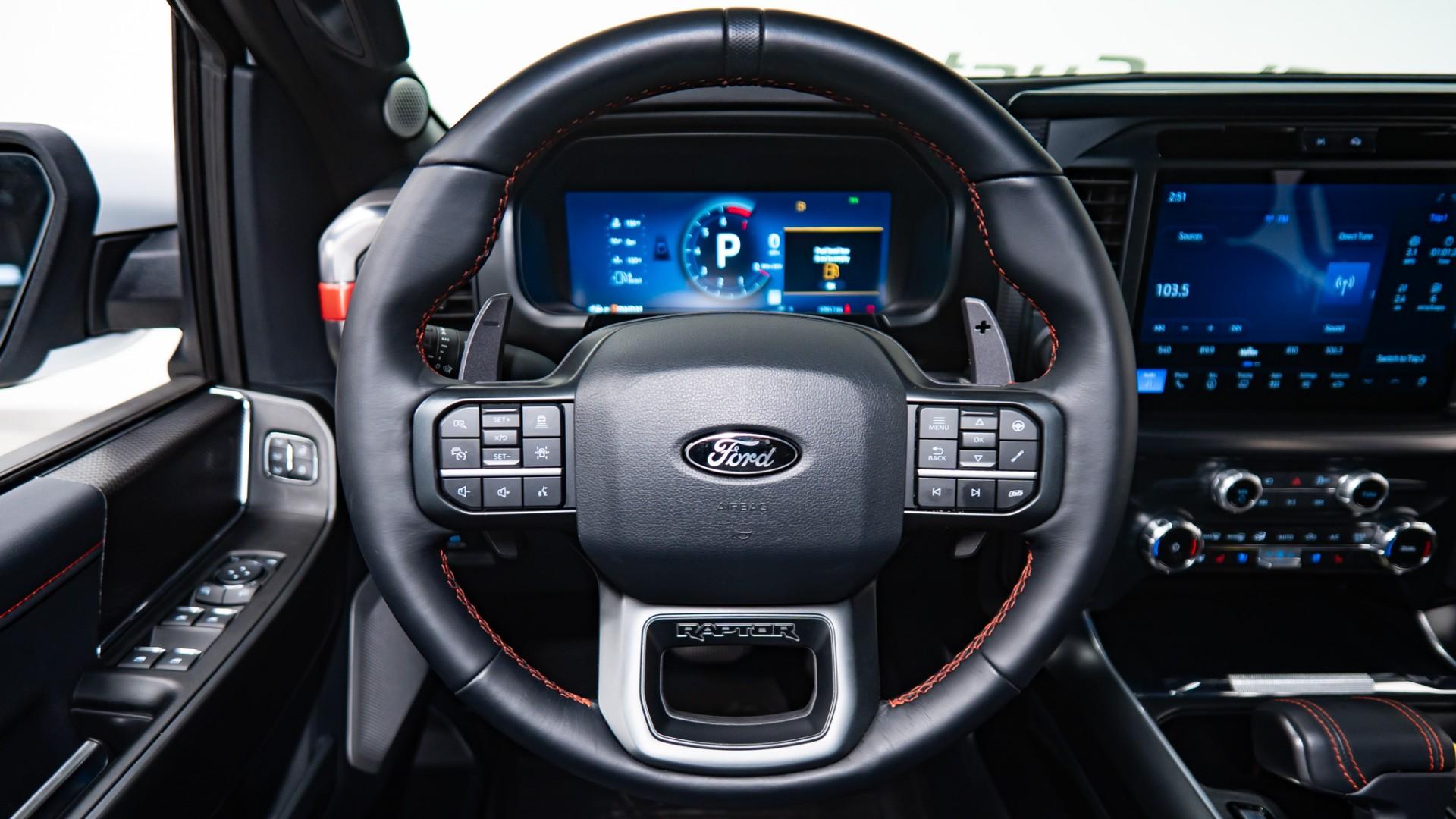 2025 FORD F-150 RAPTOR in White, photo 32 of 57