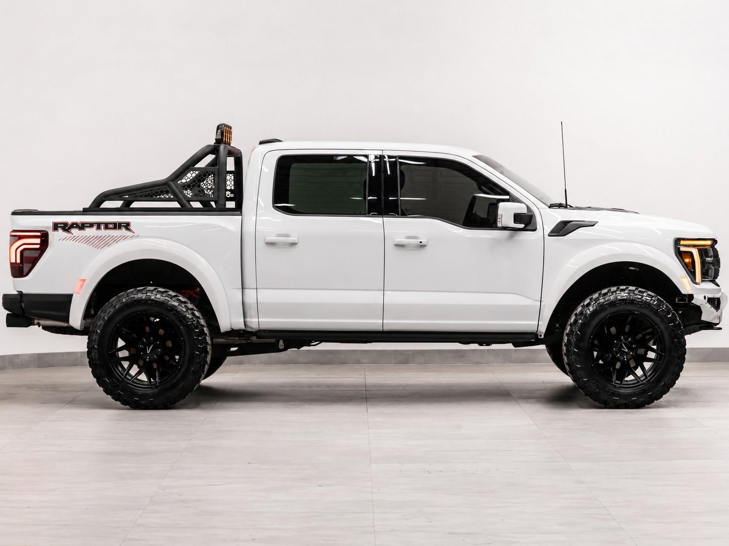 2025 FORD F-150 RAPTOR in White, photo 9 of 57
