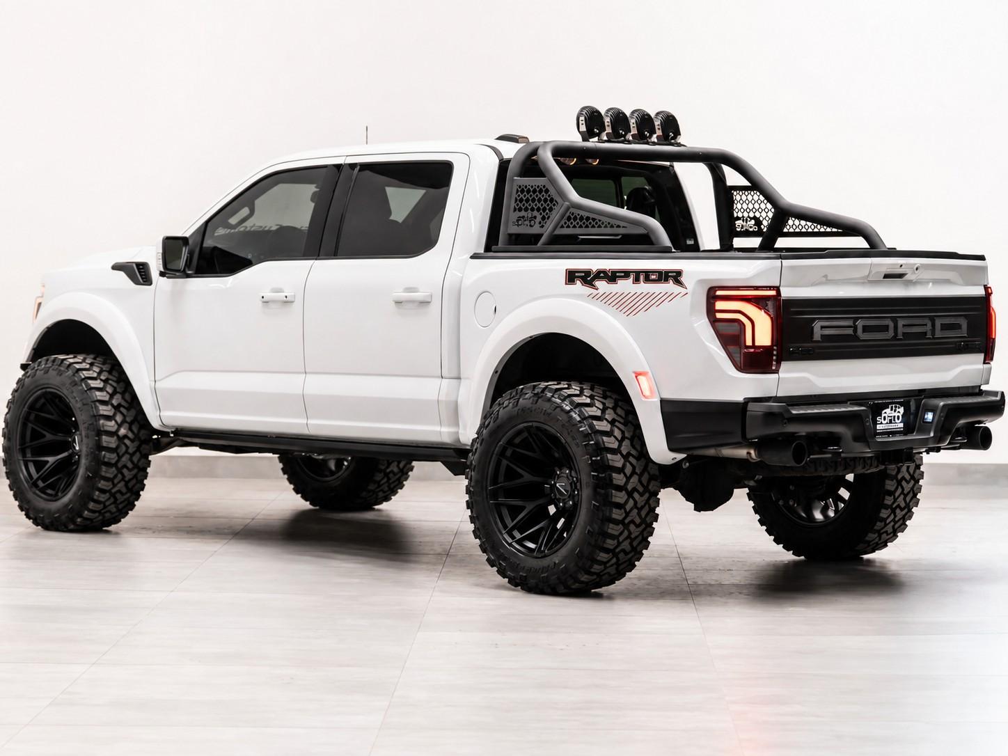 2025 FORD F-150 RAPTOR in White, photo 16 of 57