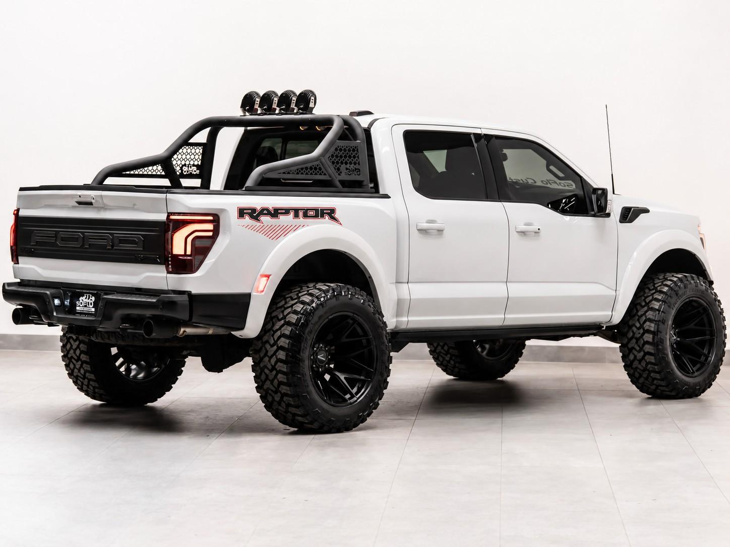 2025 FORD F-150 RAPTOR in White, photo 10 of 57
