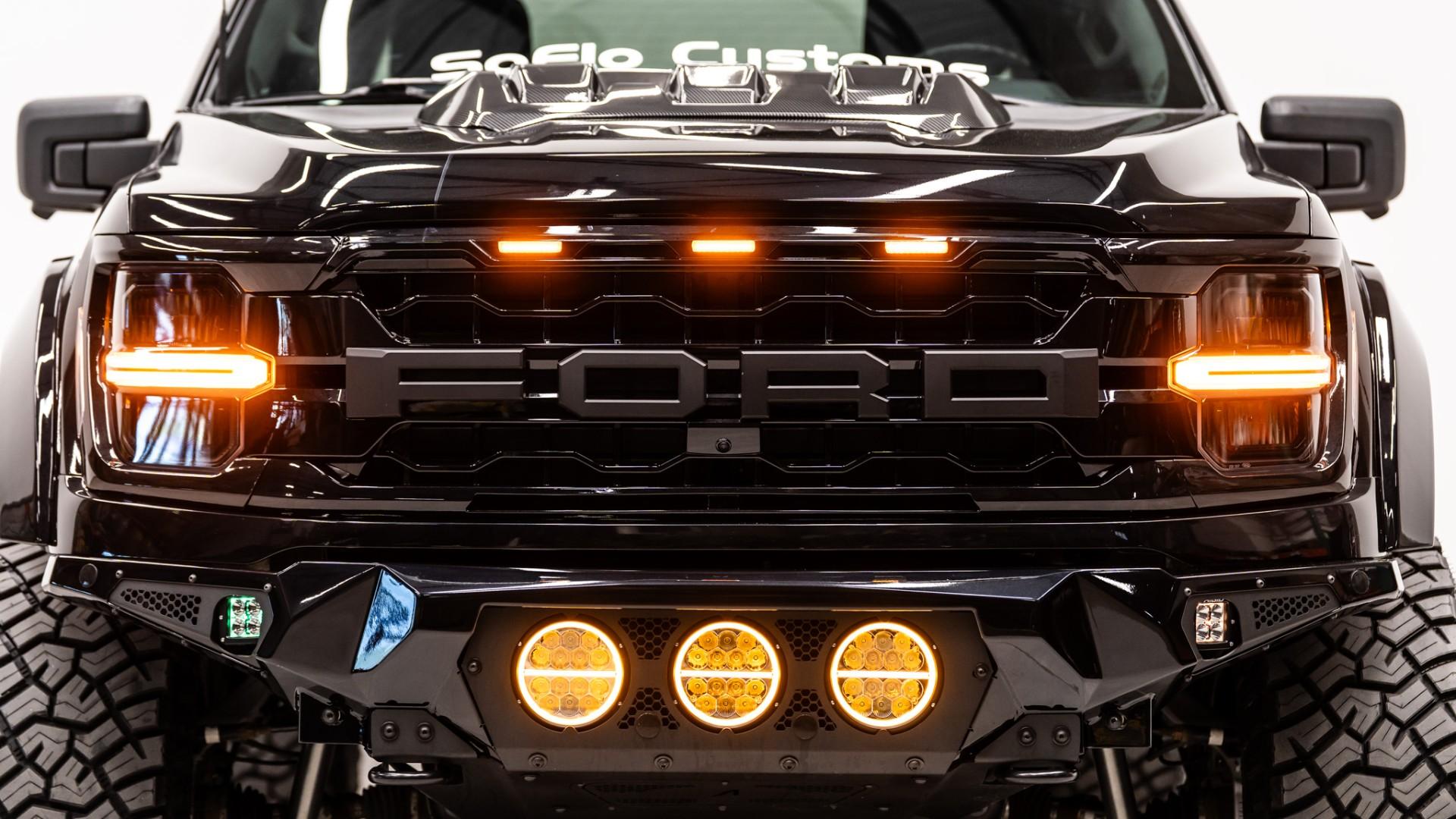 2024 FORD F-150 4X4 in Agate Black Metallic, photo 8 of 50
