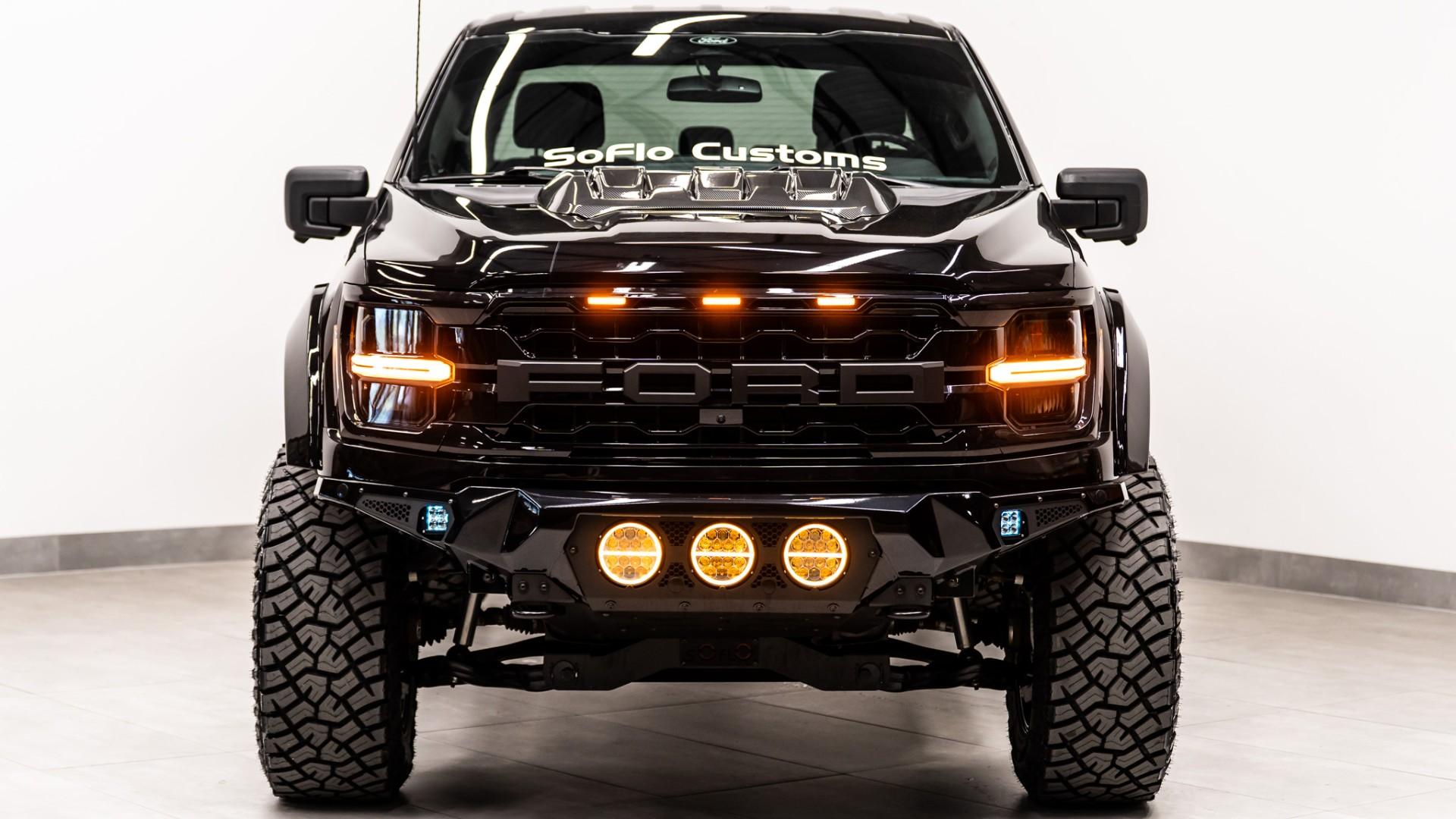 2024 FORD F-150 4X4 in Agate Black Metallic, photo 2 of 5