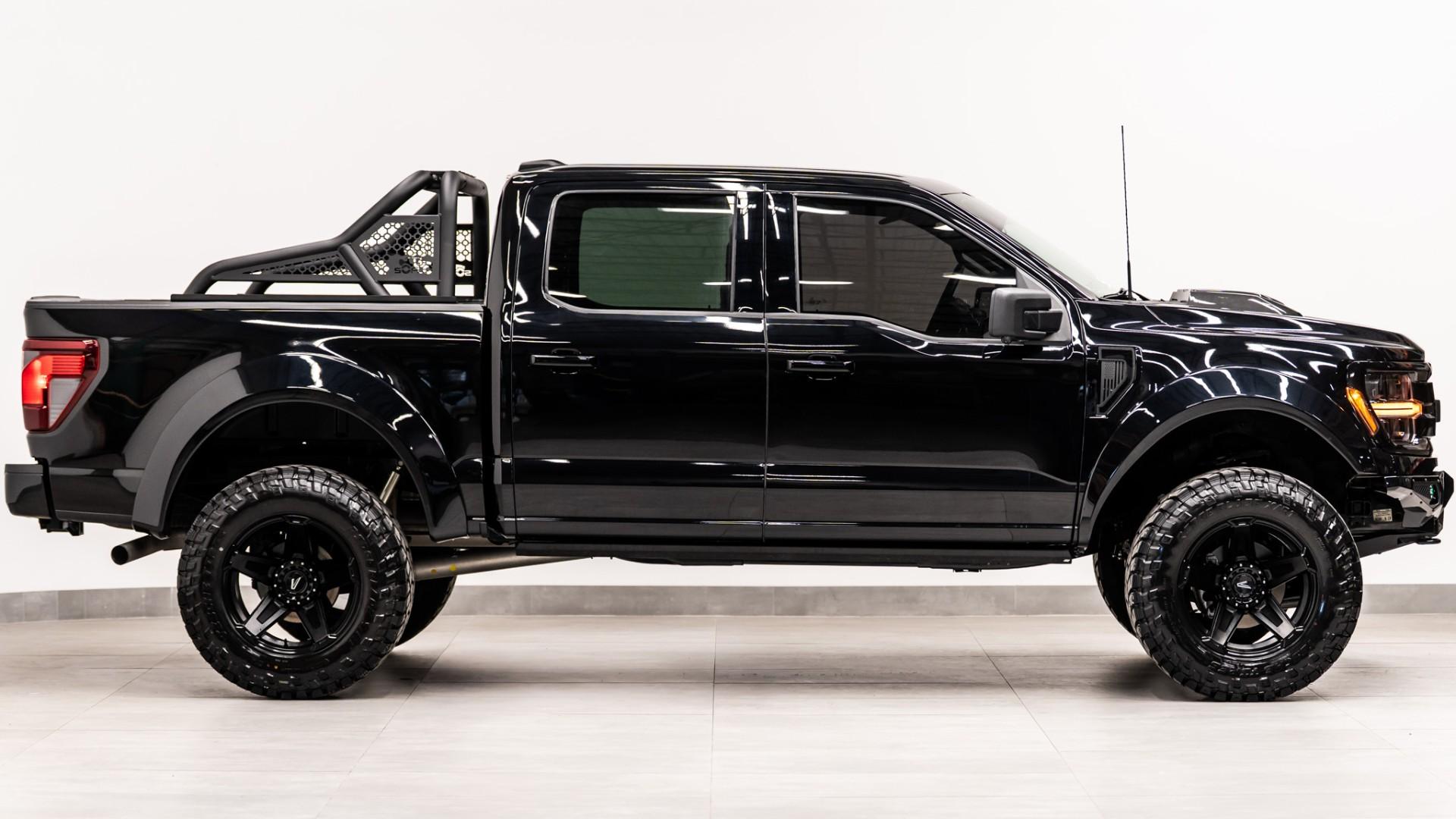 2024 FORD F-150 4X4 in Agate Black Metallic, photo 10 of 50
