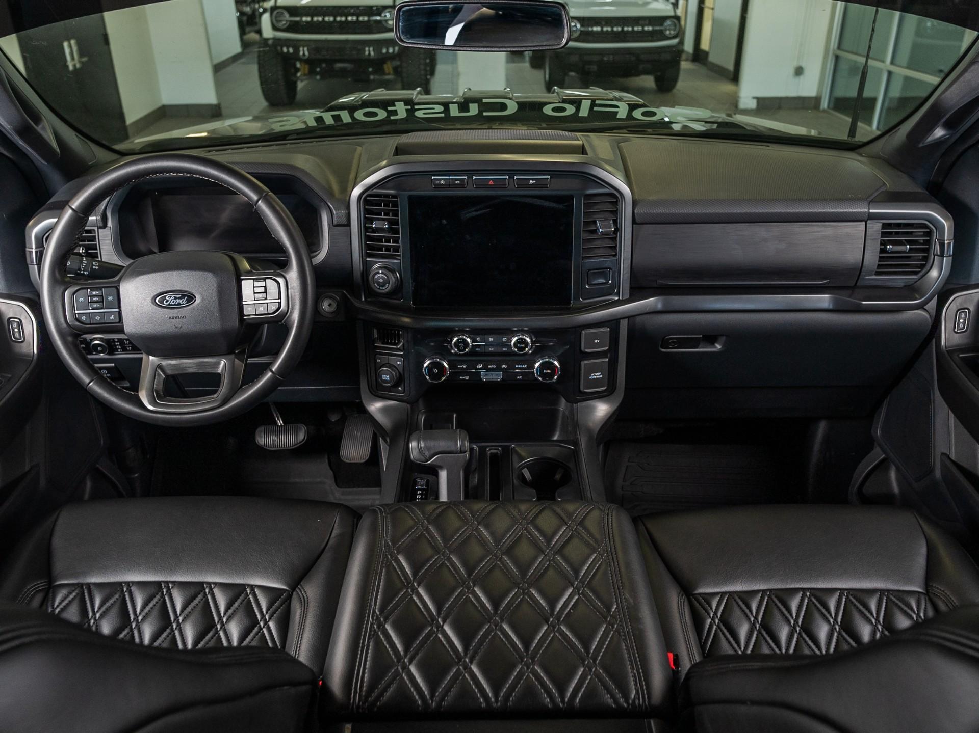 2024 FORD F-150 4X4 in Agate Black Metallic, photo 5 of 50