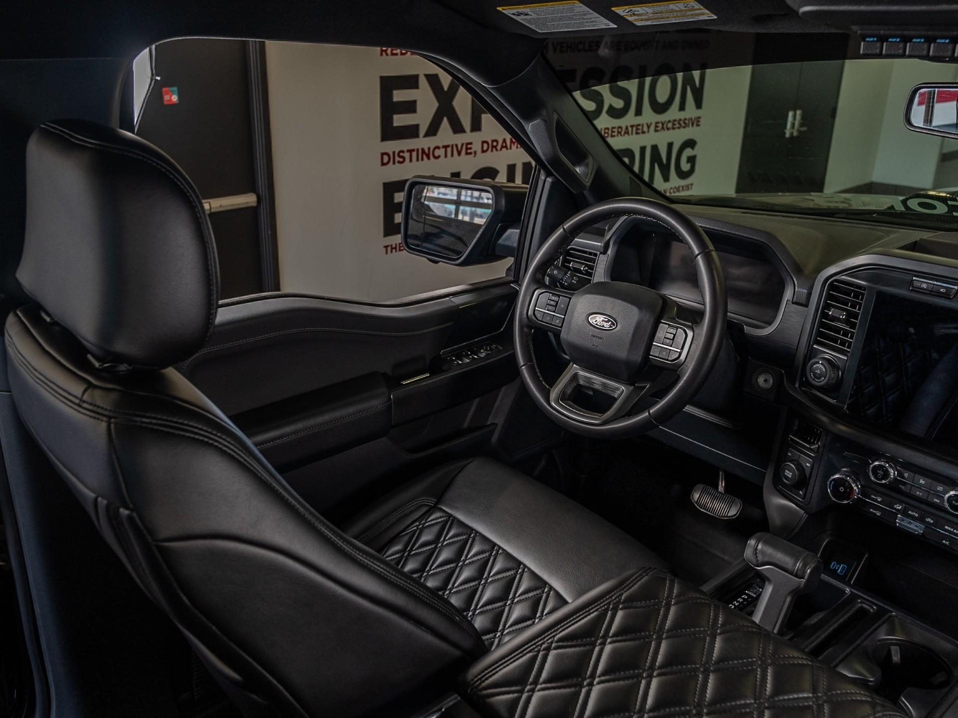 2024 FORD F-150 4X4 in Agate Black Metallic, photo 32 of 50