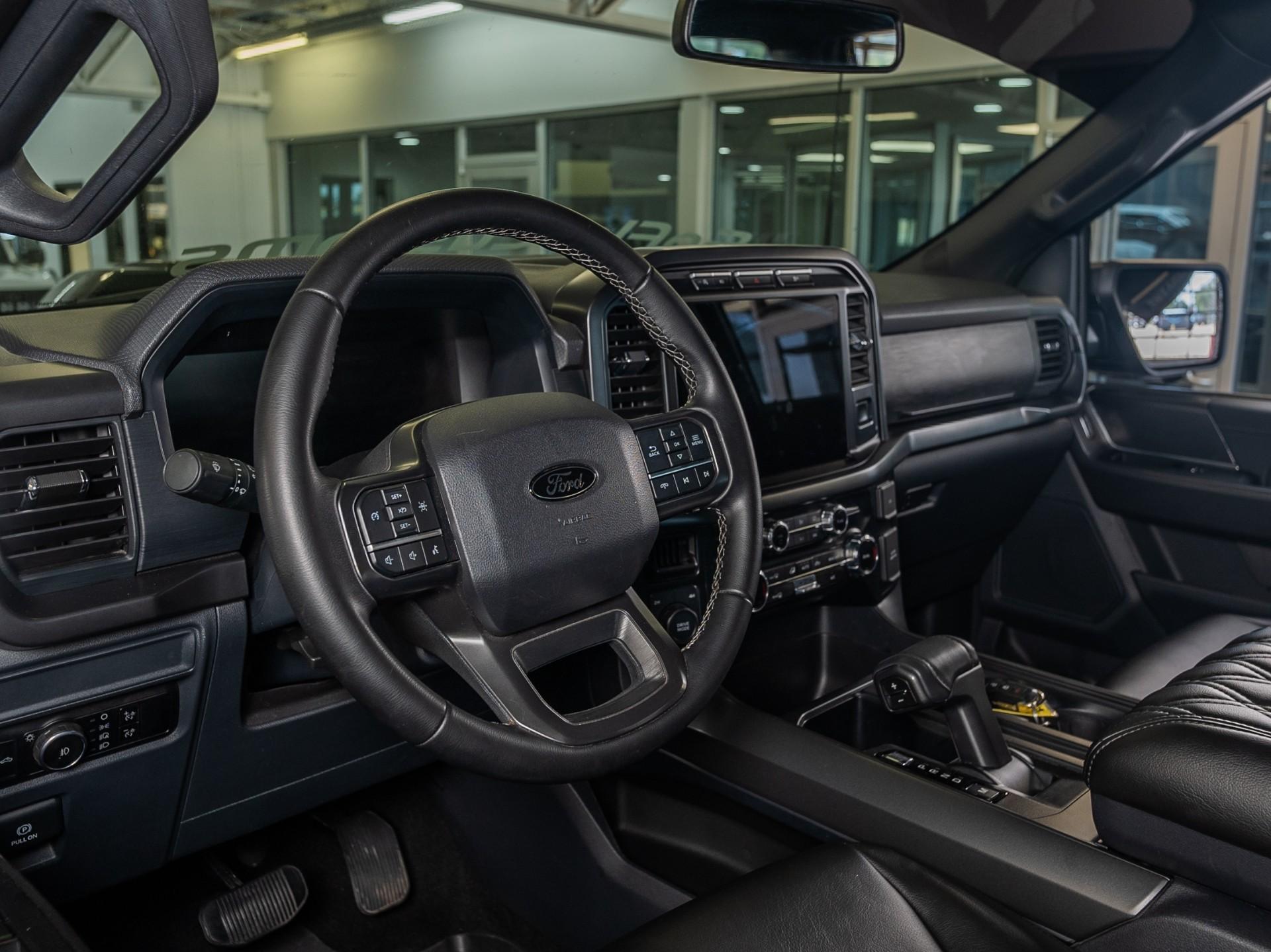 2024 FORD F-150 4X4 in Agate Black Metallic, photo 33 of 50