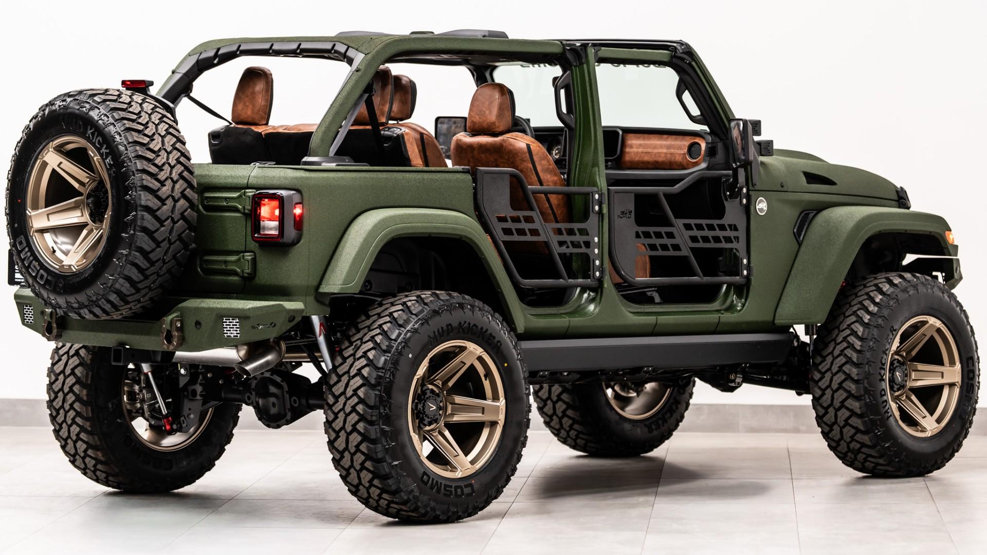 2026 JEEP WRANGLER 4X4 in Green, photo 32 of 60