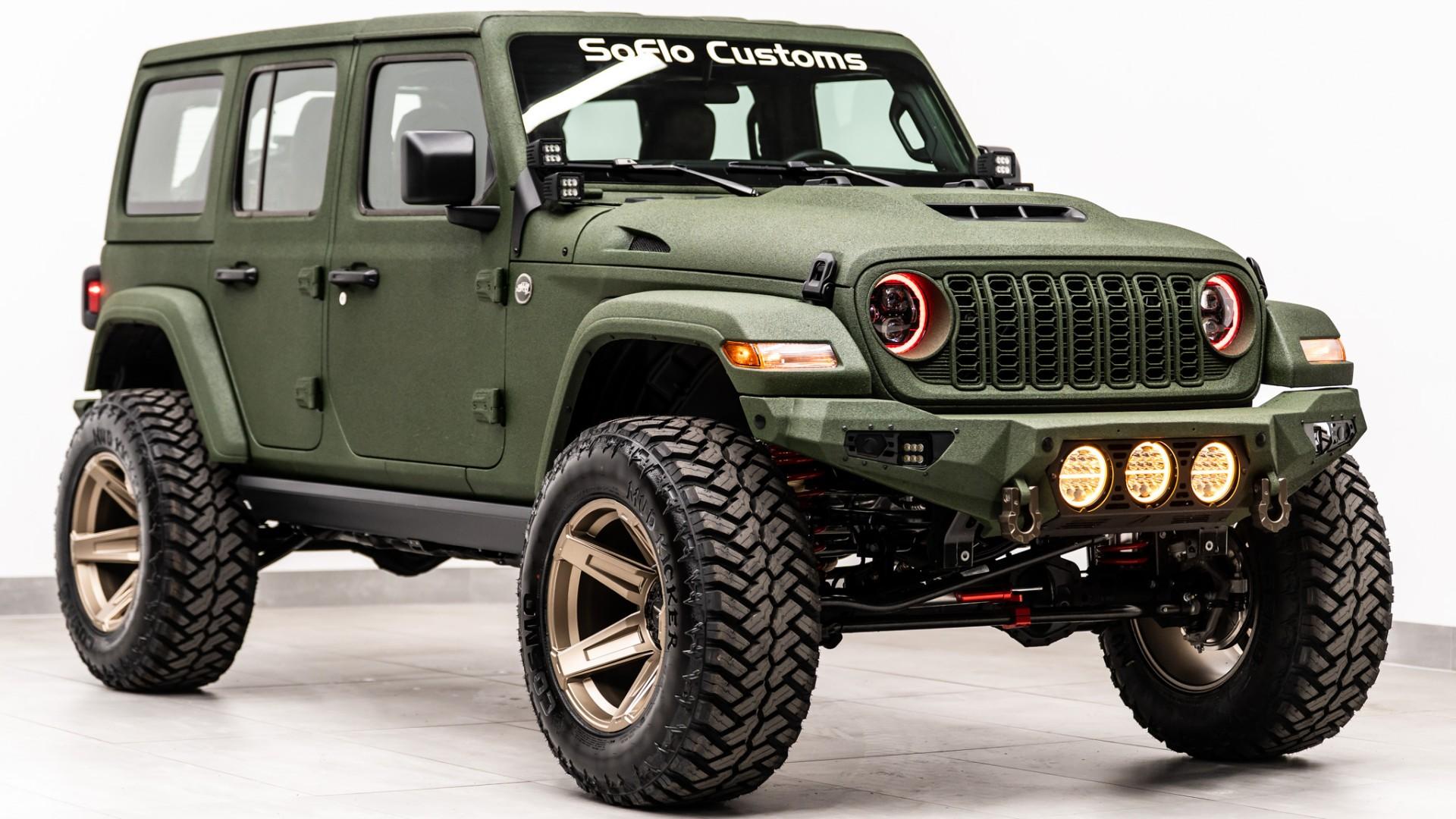 2026 JEEP WRANGLER 4X4 in Green, photo 4 of 60