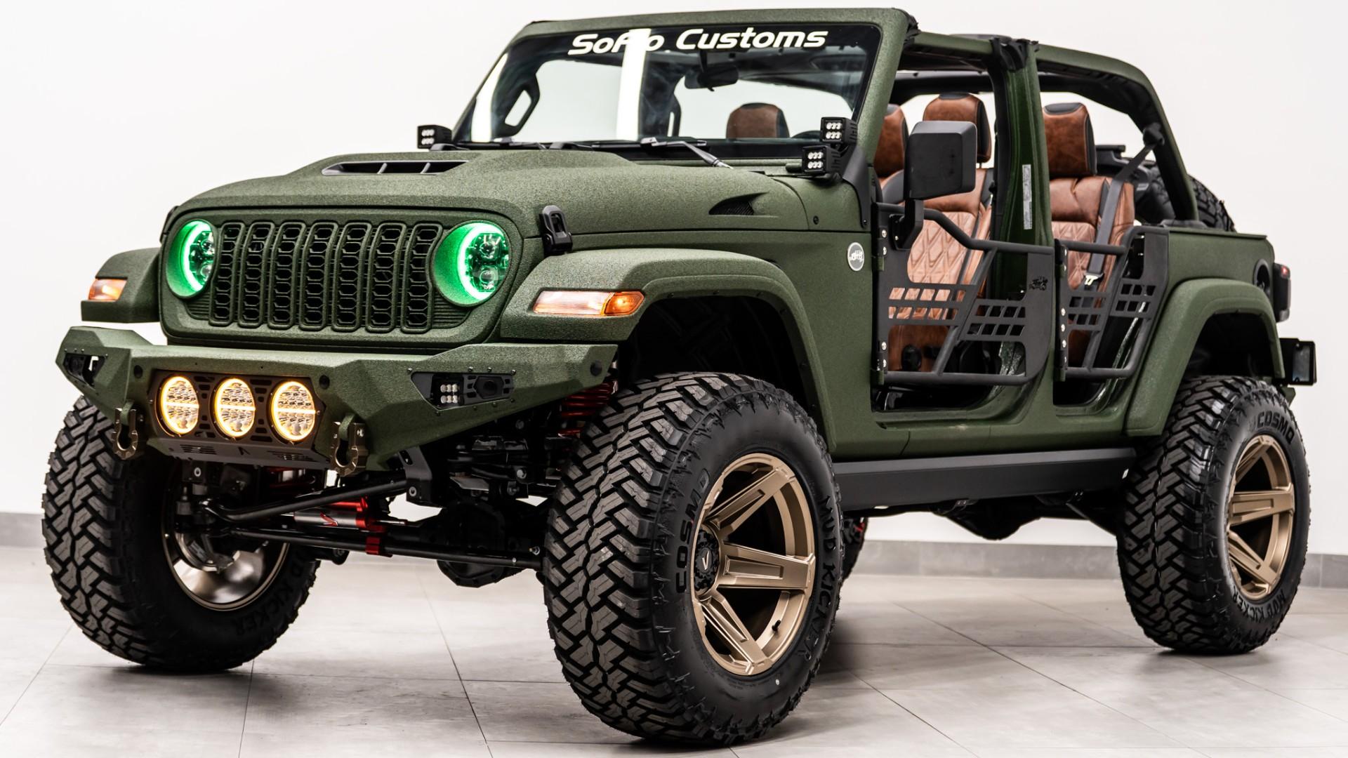 2026 JEEP WRANGLER 4X4 in Green, photo 22 of 51