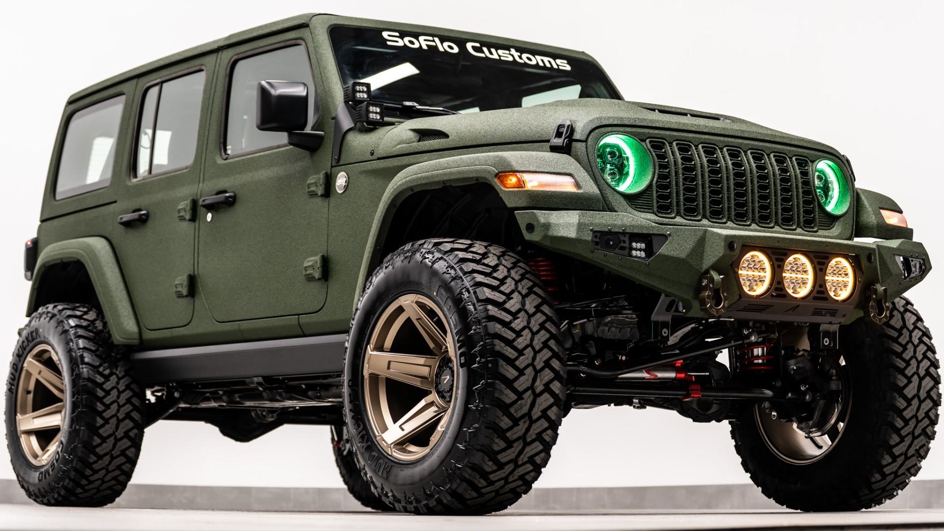 2026 JEEP WRANGLER 4X4 in Green, photo 11 of 51