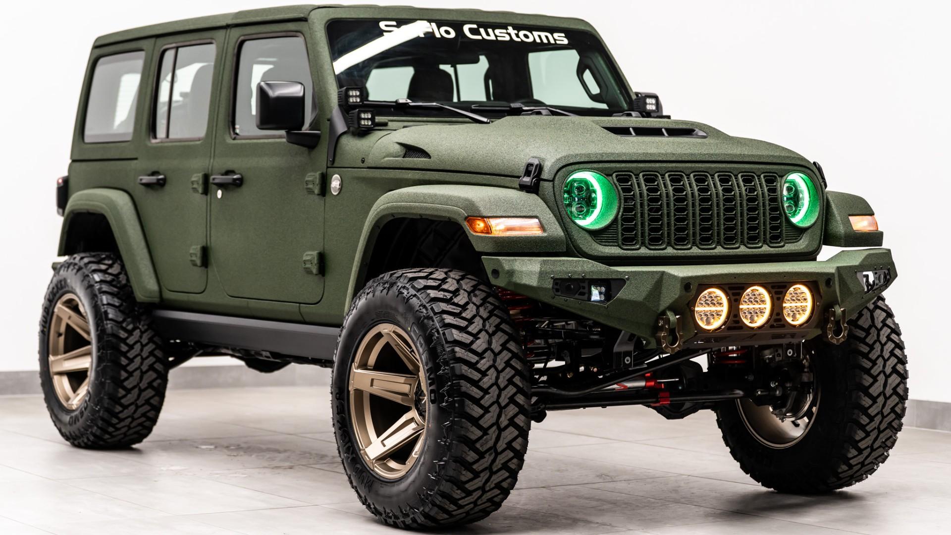 2026 JEEP WRANGLER 4X4 in Green, photo 4 of 51