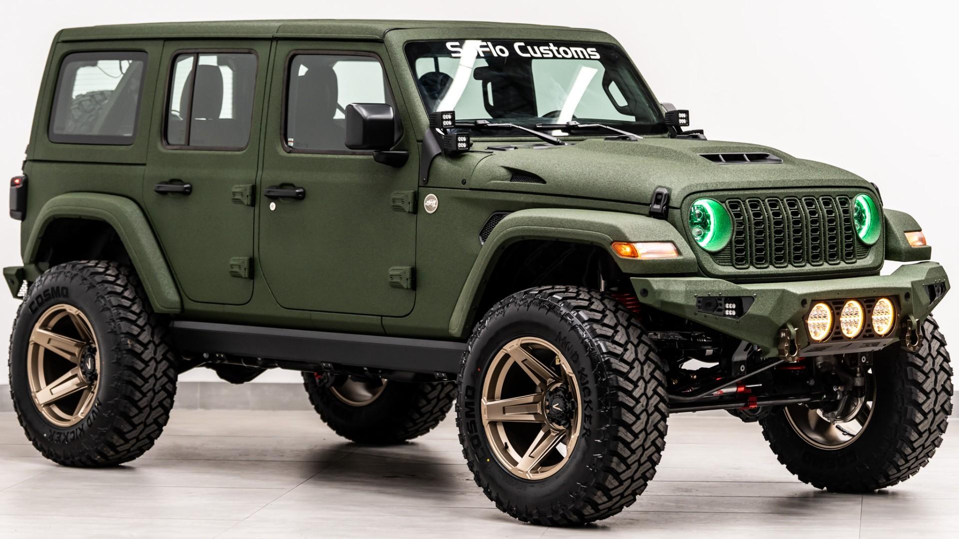 2026 JEEP WRANGLER 4X4 in Green, photo 12 of 51