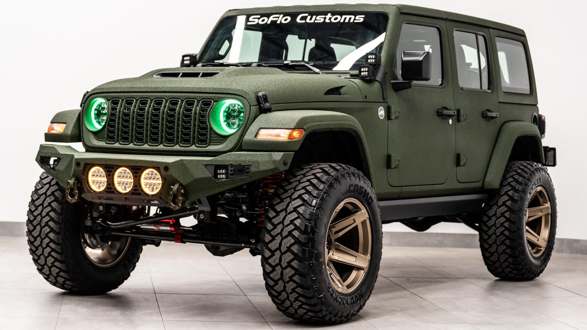2026 JEEP WRANGLER 4X4 in Green, photo 7 of 51